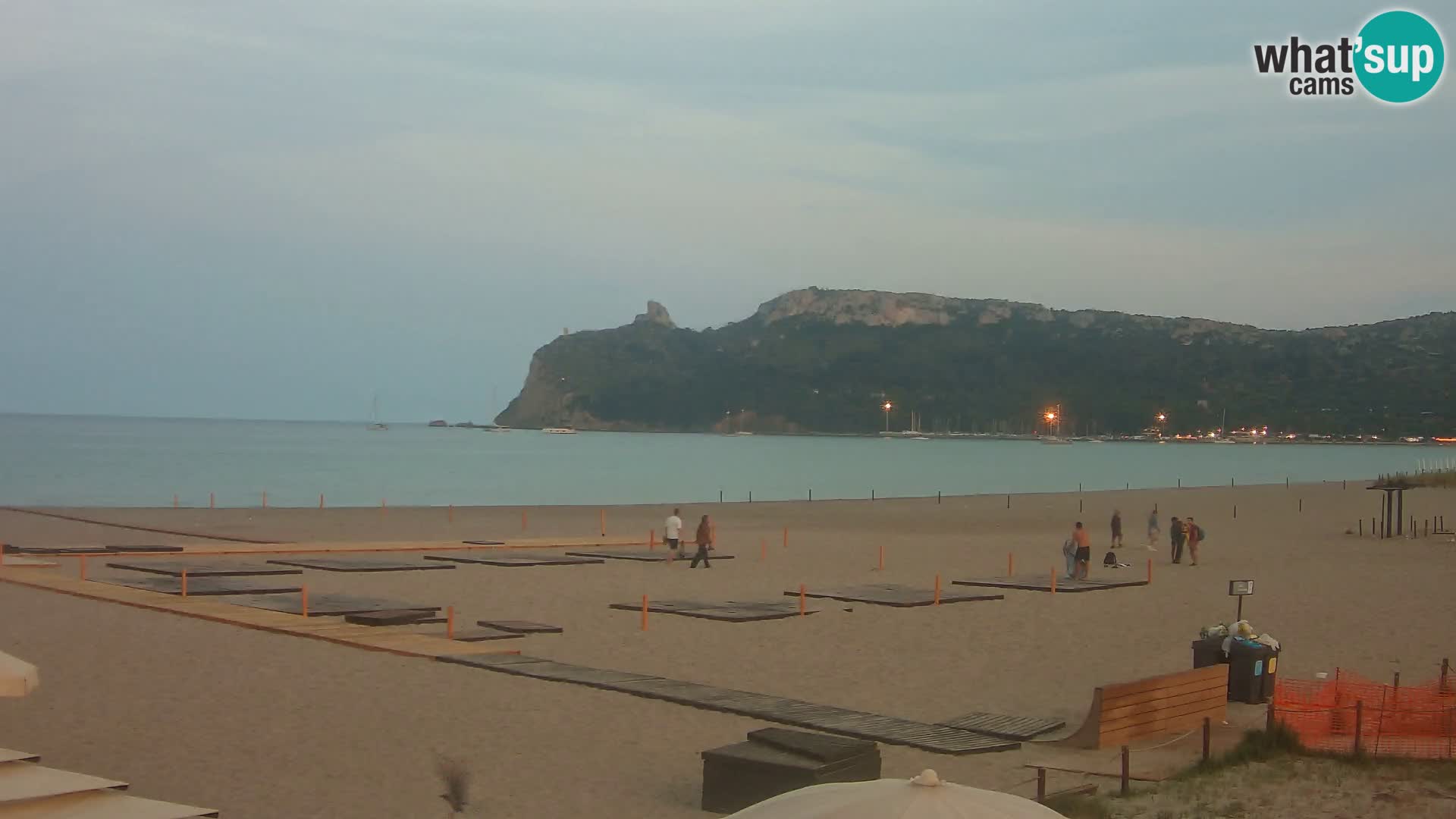 Poetto beach webcam | Cagliari | Sardinia