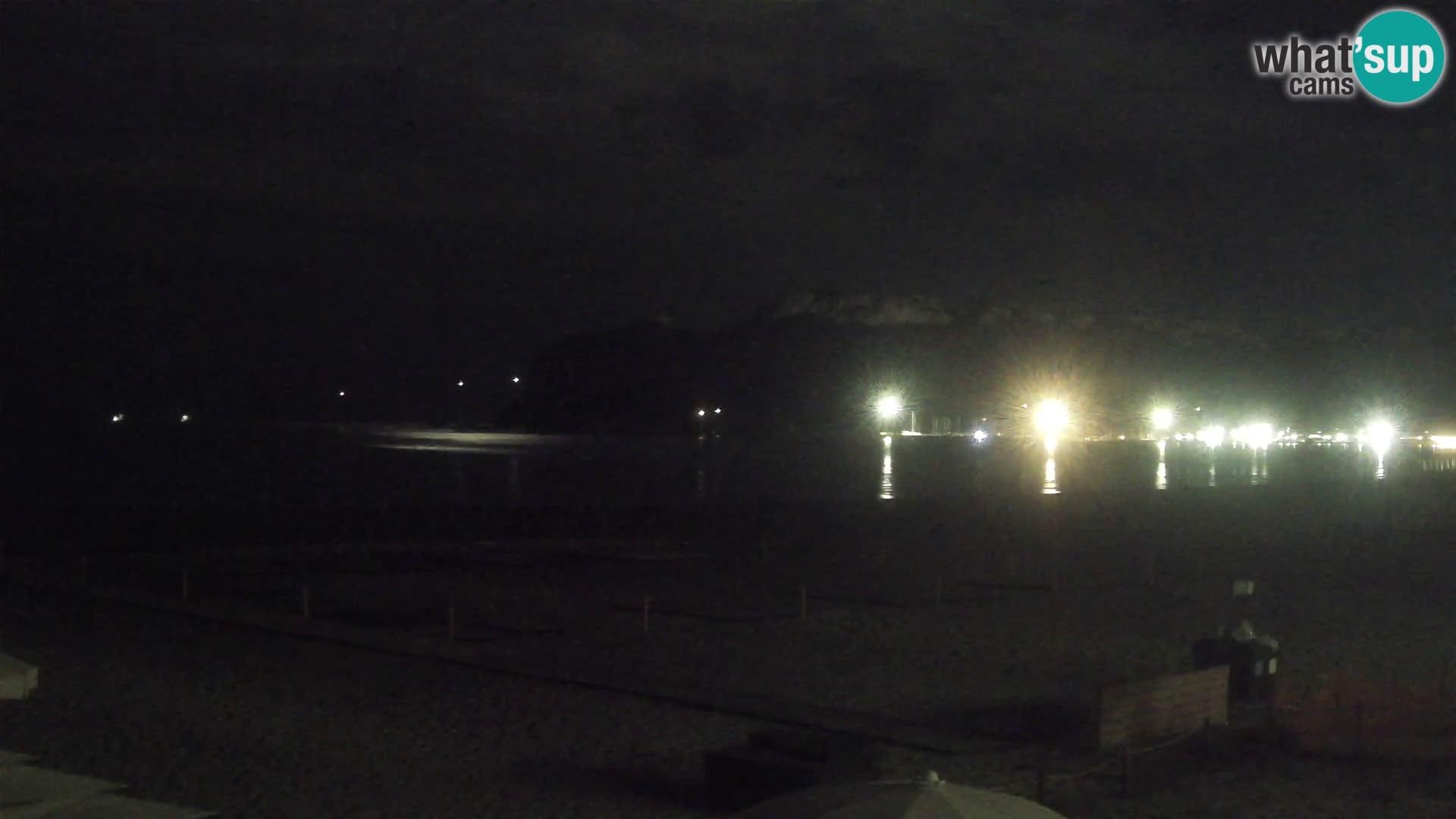 Poetto beach webcam | Cagliari | Sardinija