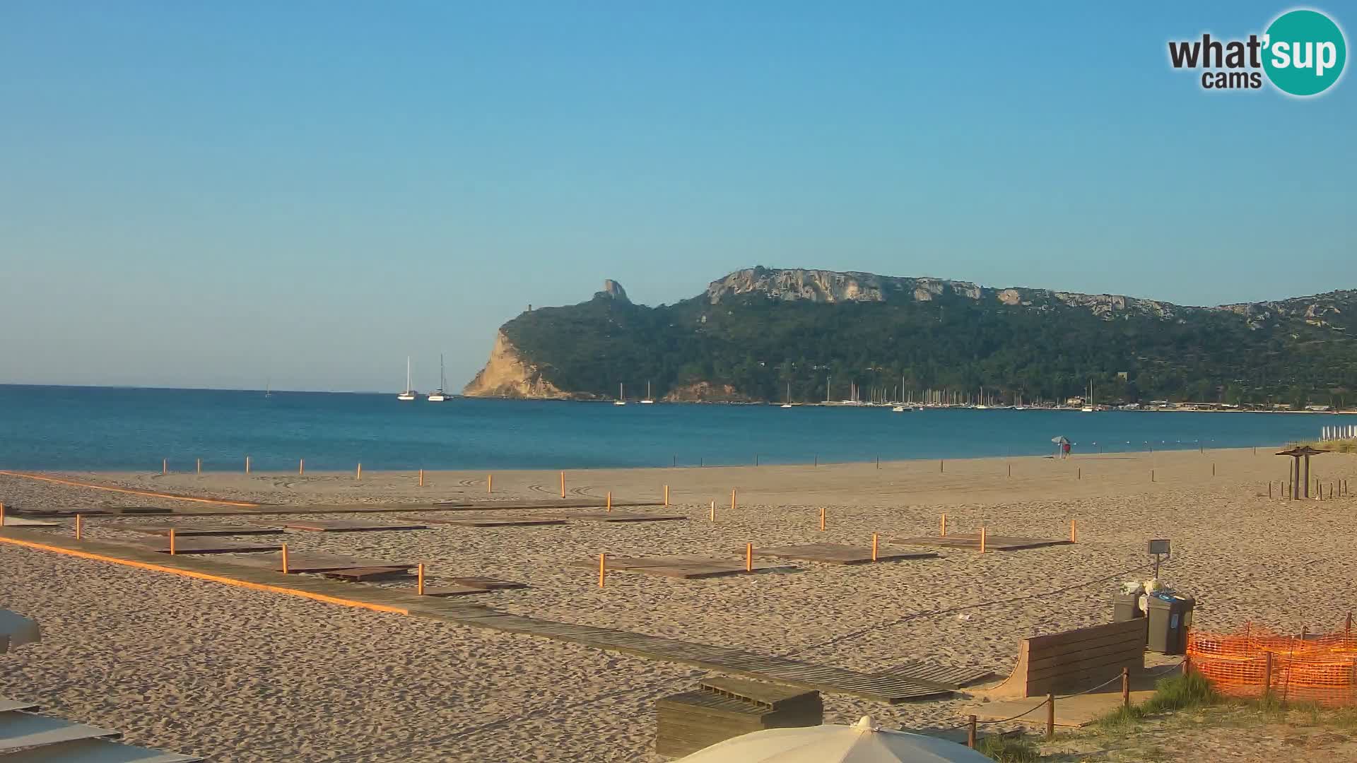Webcam spiaggia del Poetto | Cagliari | Sardegna