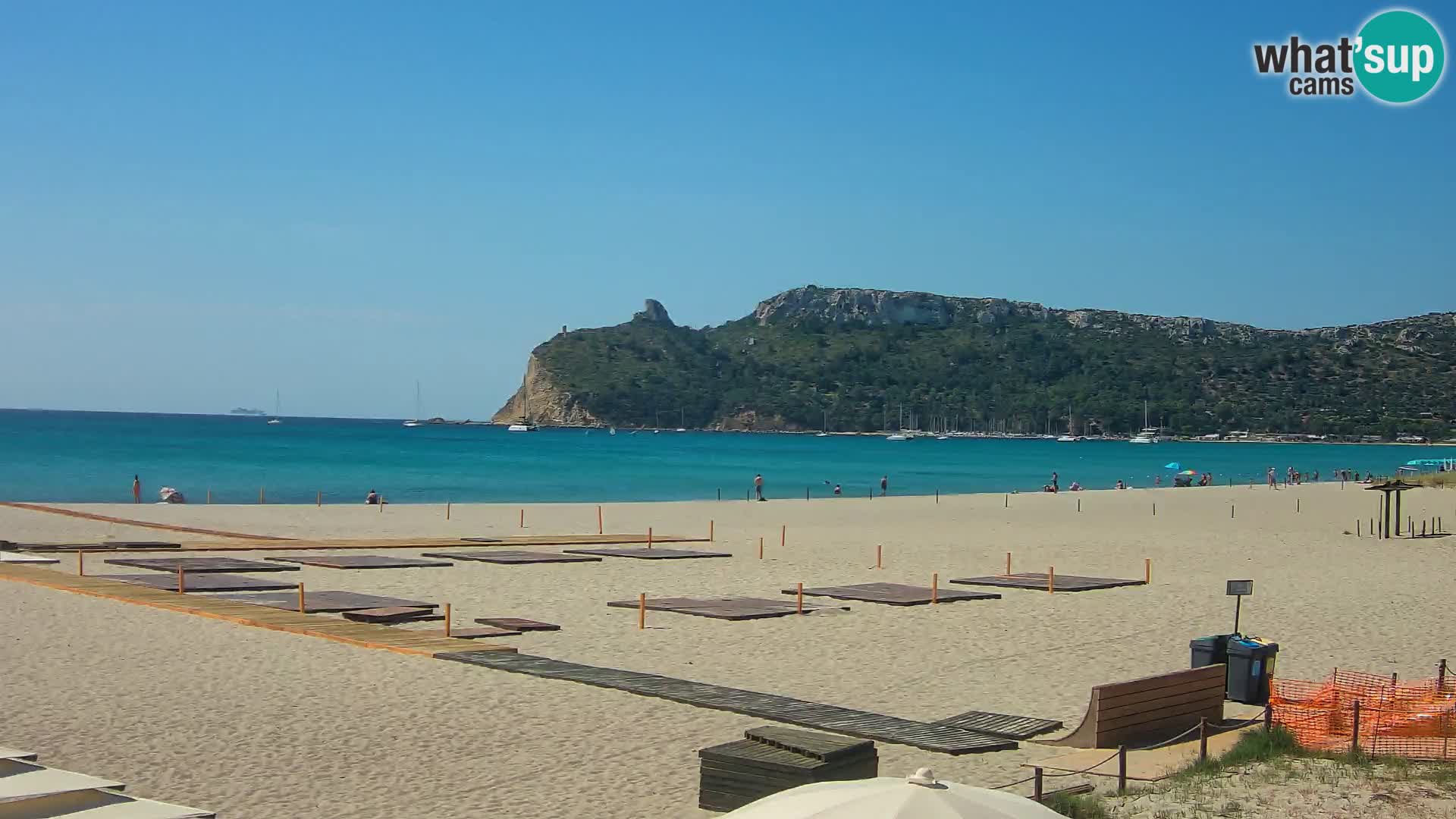 Poetto beach webcam | Cagliari | Sardinia