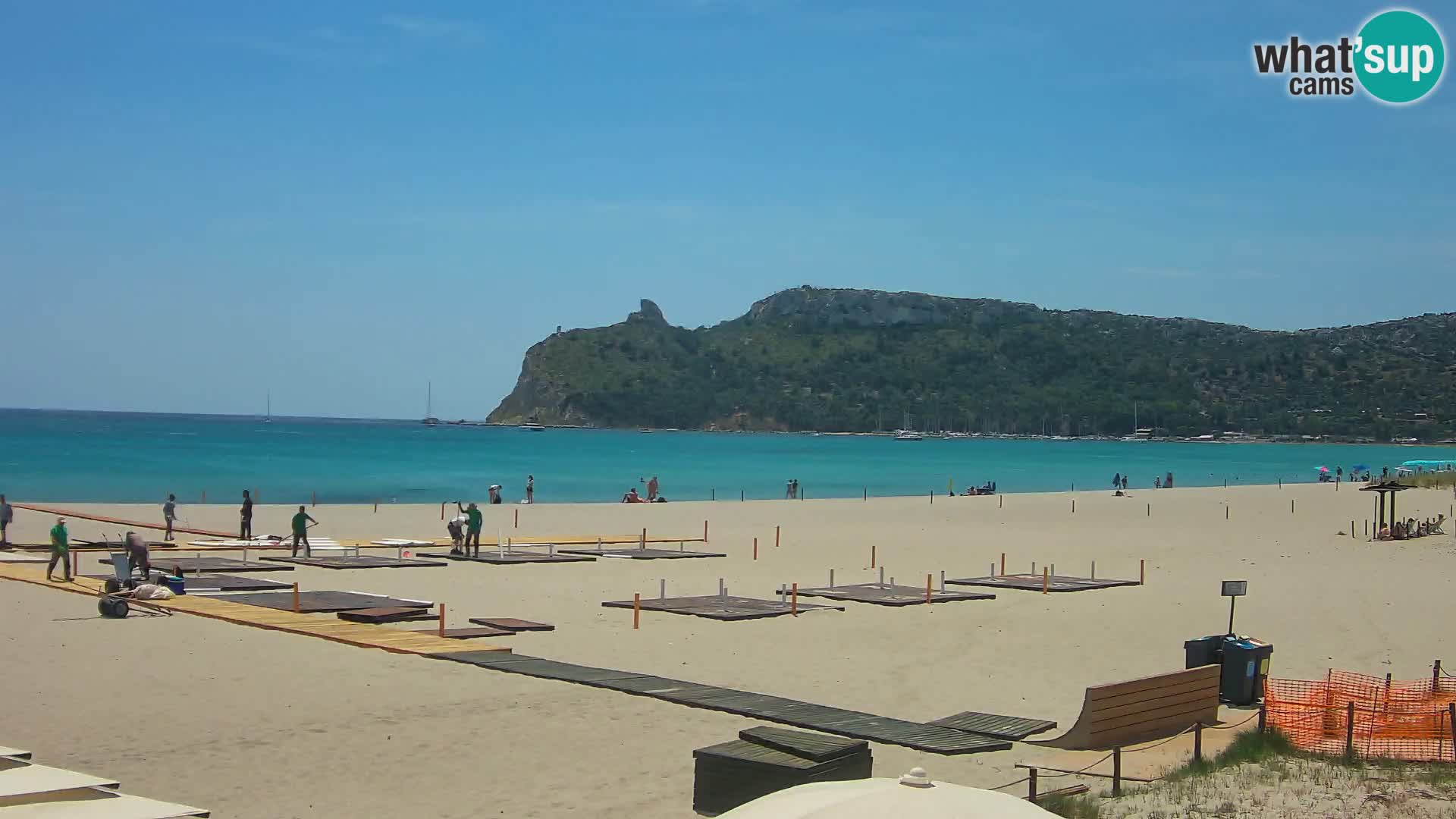 Poetto beach webcam | Cagliari | Sardinia