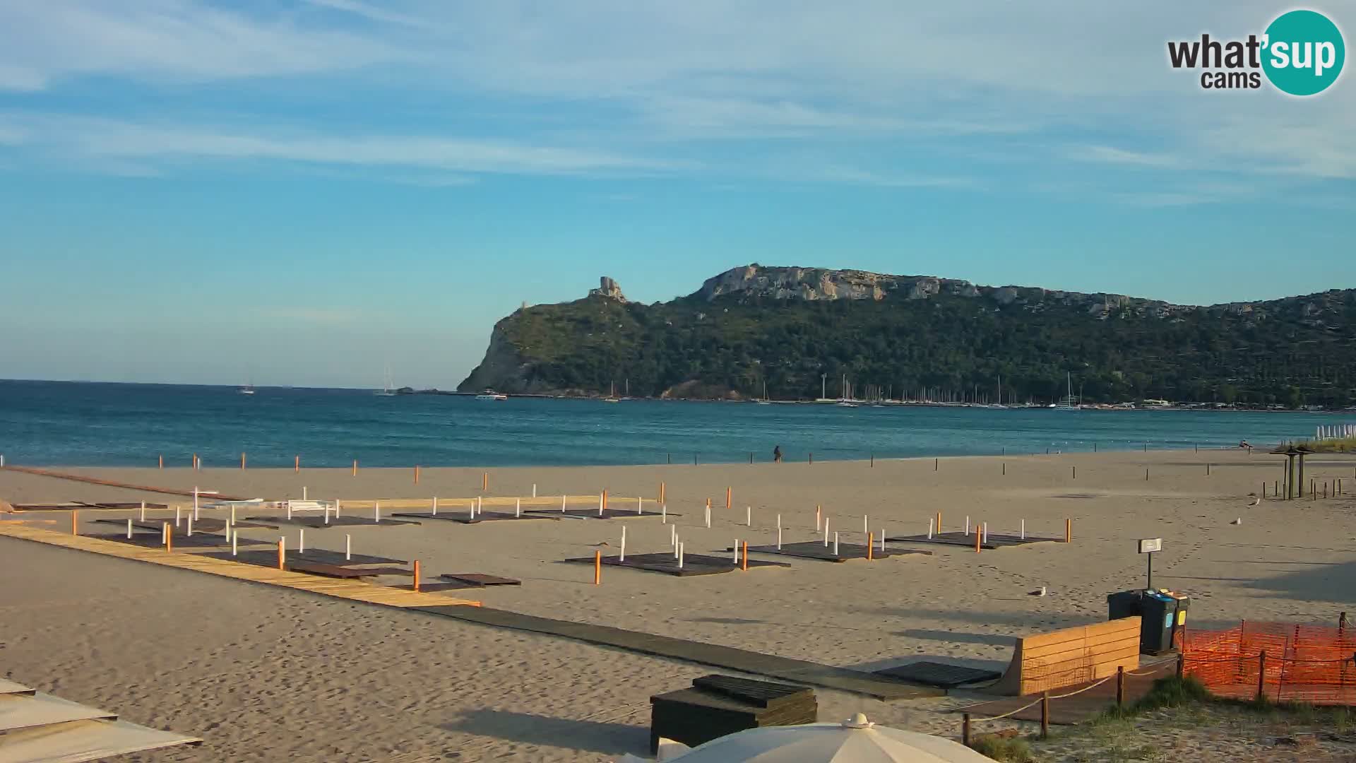 Webcam plage de Poetto | Cagliari | Sardaigne