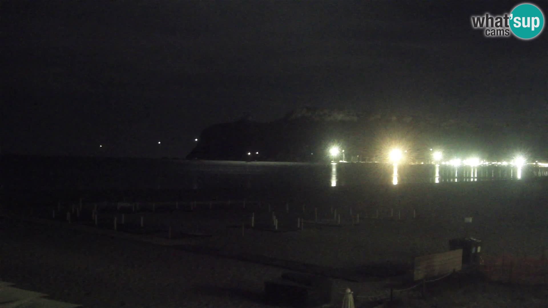 Poetto Strand Webcam | Cagliari | Sardinien