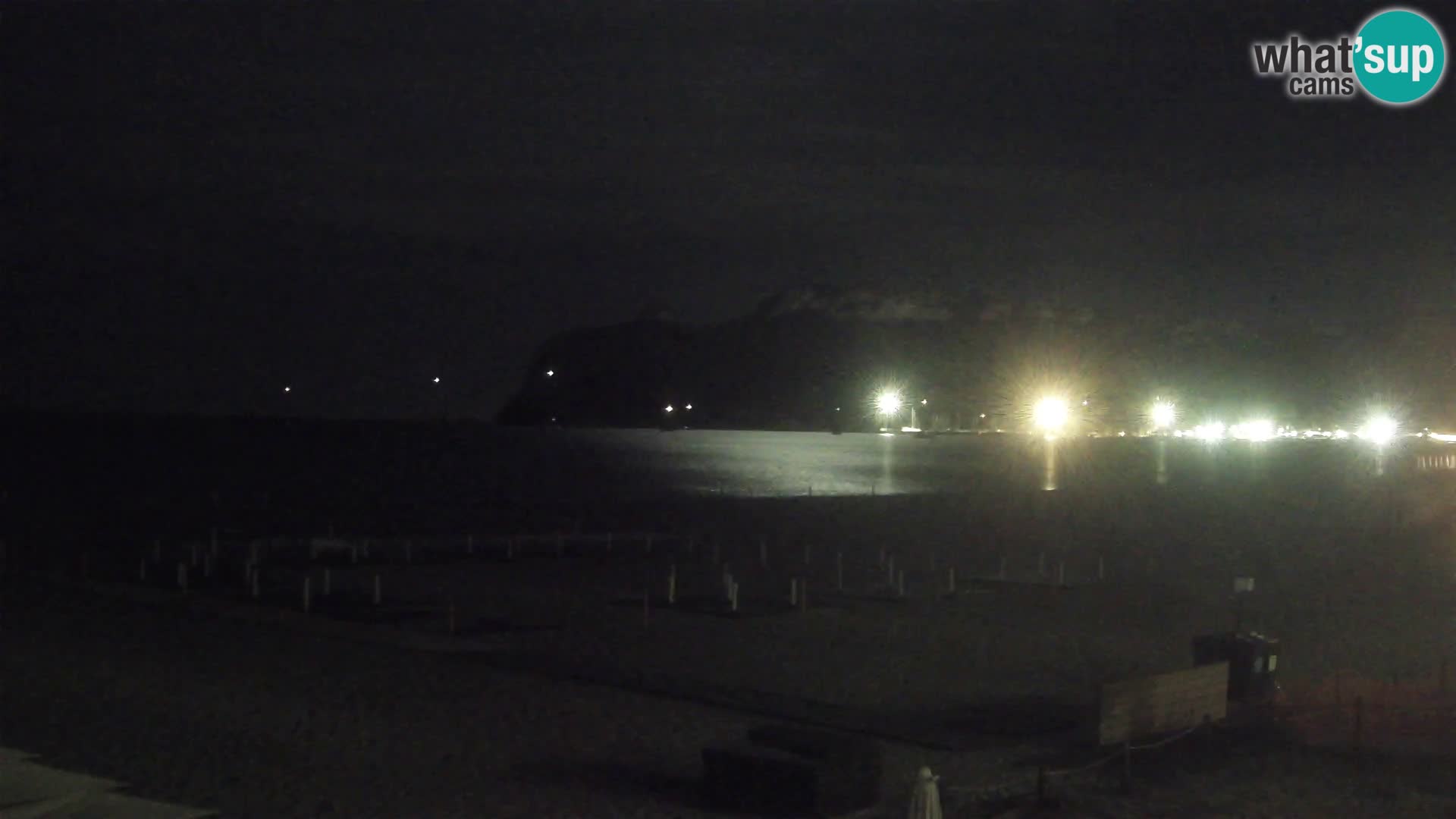 Poetto beach webcam | Cagliari | Sardinia