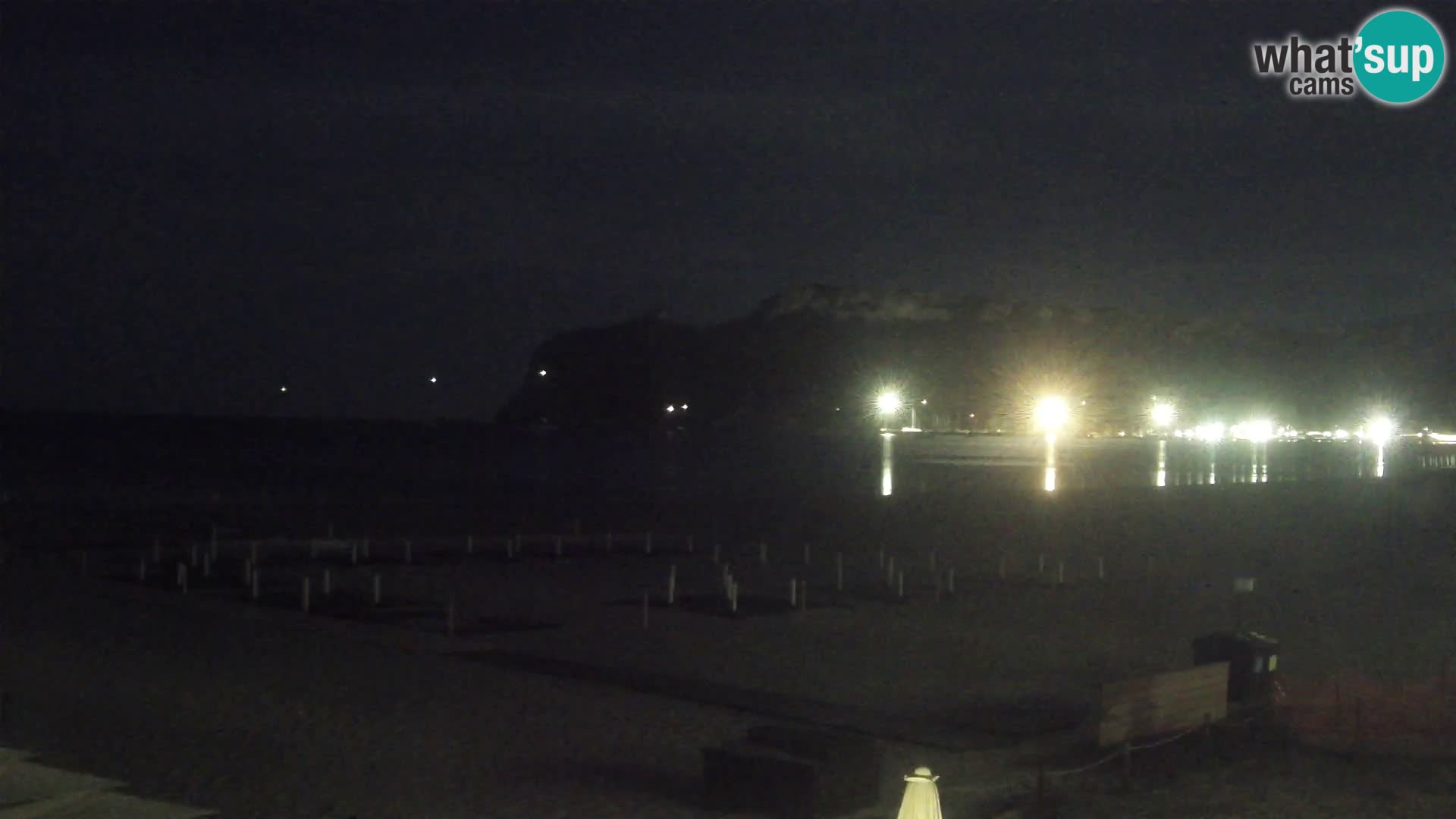 Poetto beach webcam | Cagliari | Sardinija