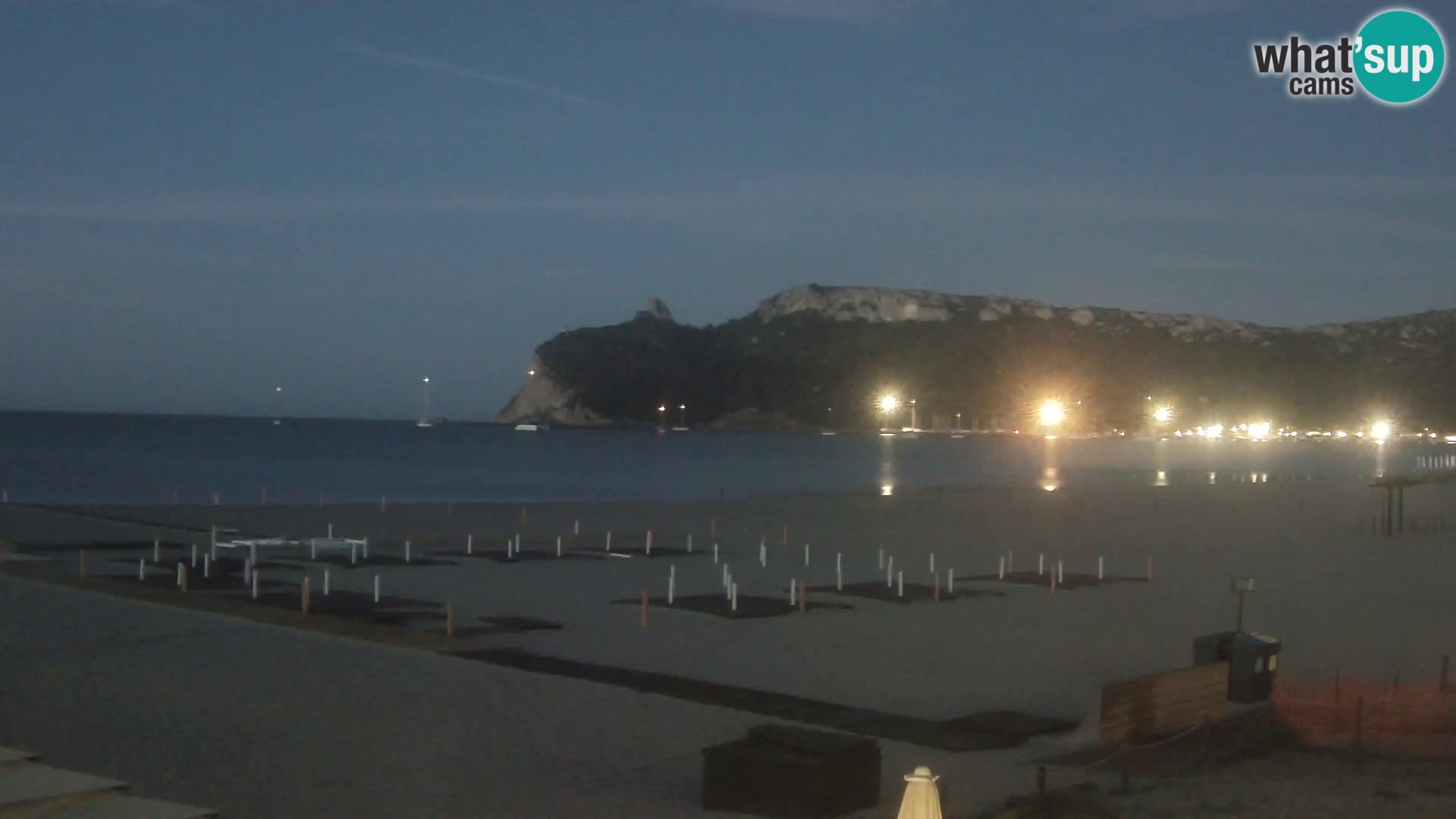 Webcam plage de Poetto | Cagliari | Sardaigne