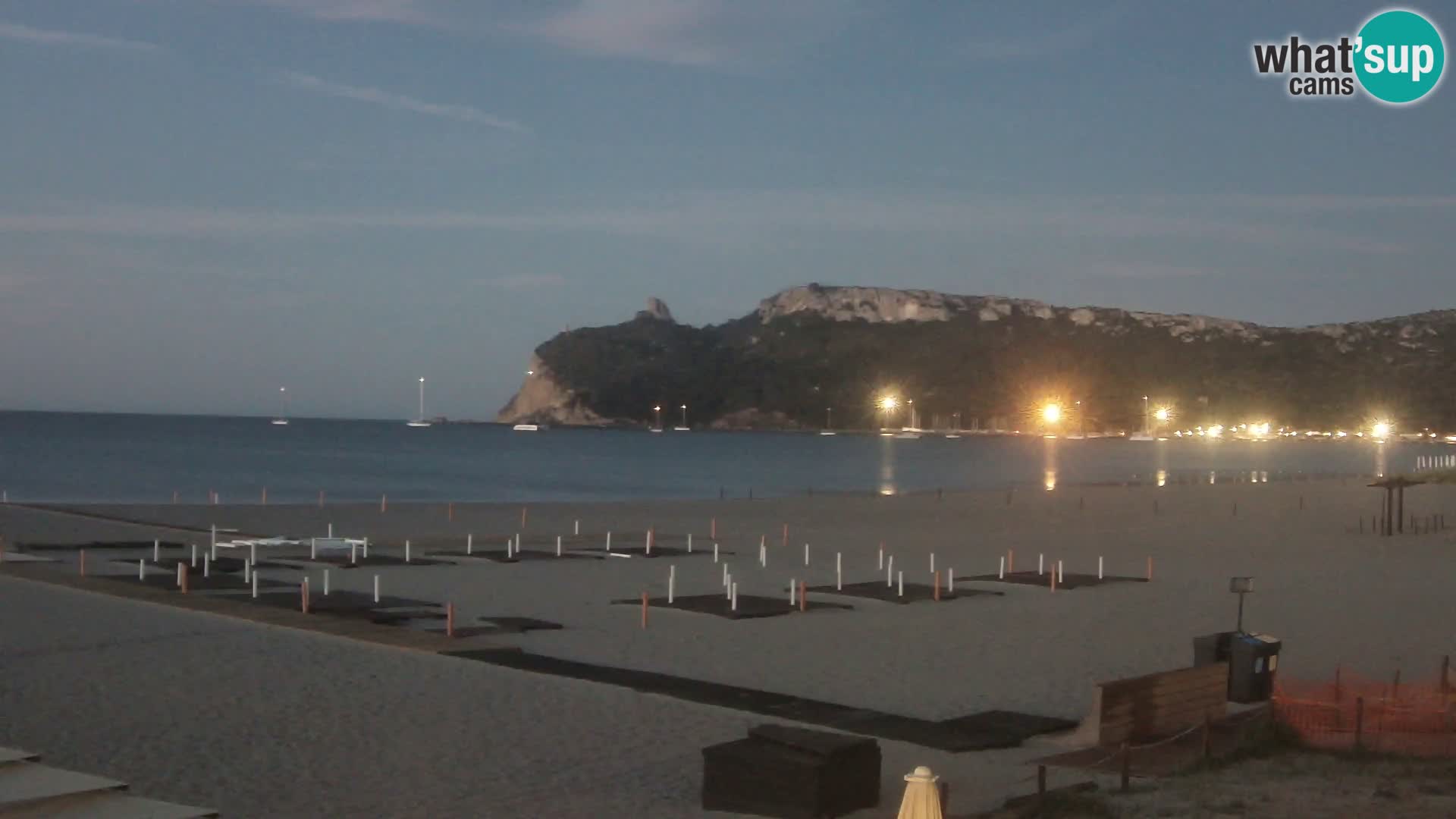Webcam plage de Poetto | Cagliari | Sardaigne