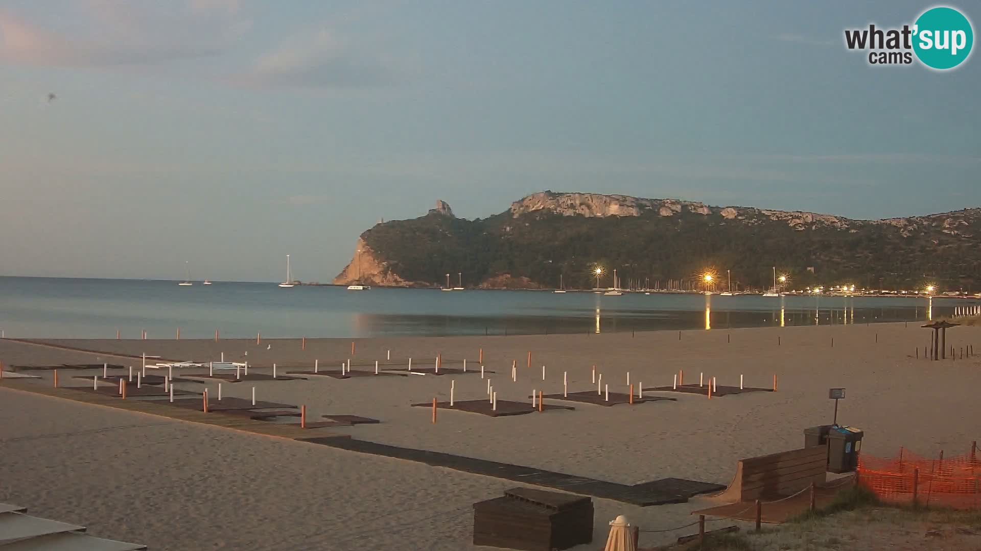 Poetto beach webcam | Cagliari | Sardinia