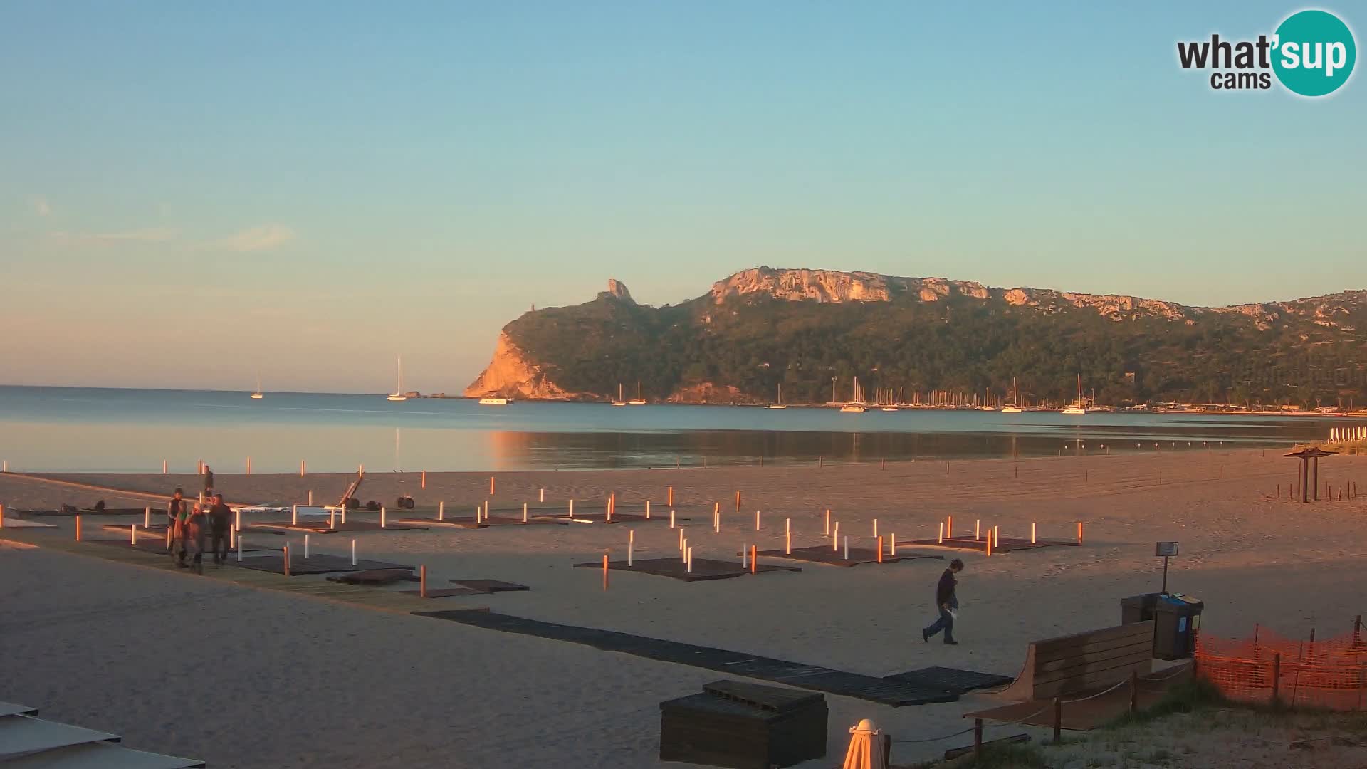 Poetto beach webcam | Cagliari | Sardinia
