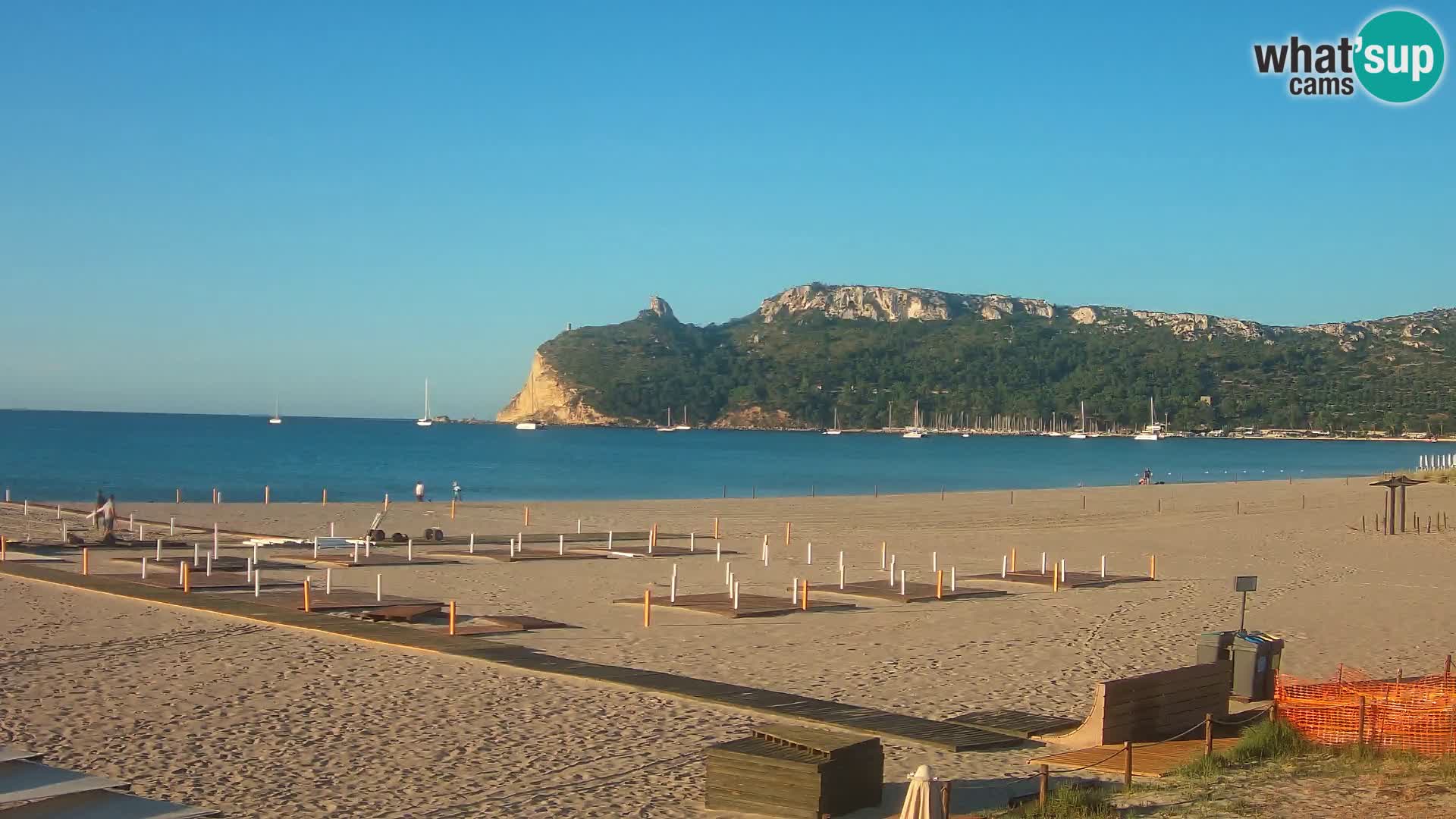 Poetto Strand Webcam | Cagliari | Sardinien