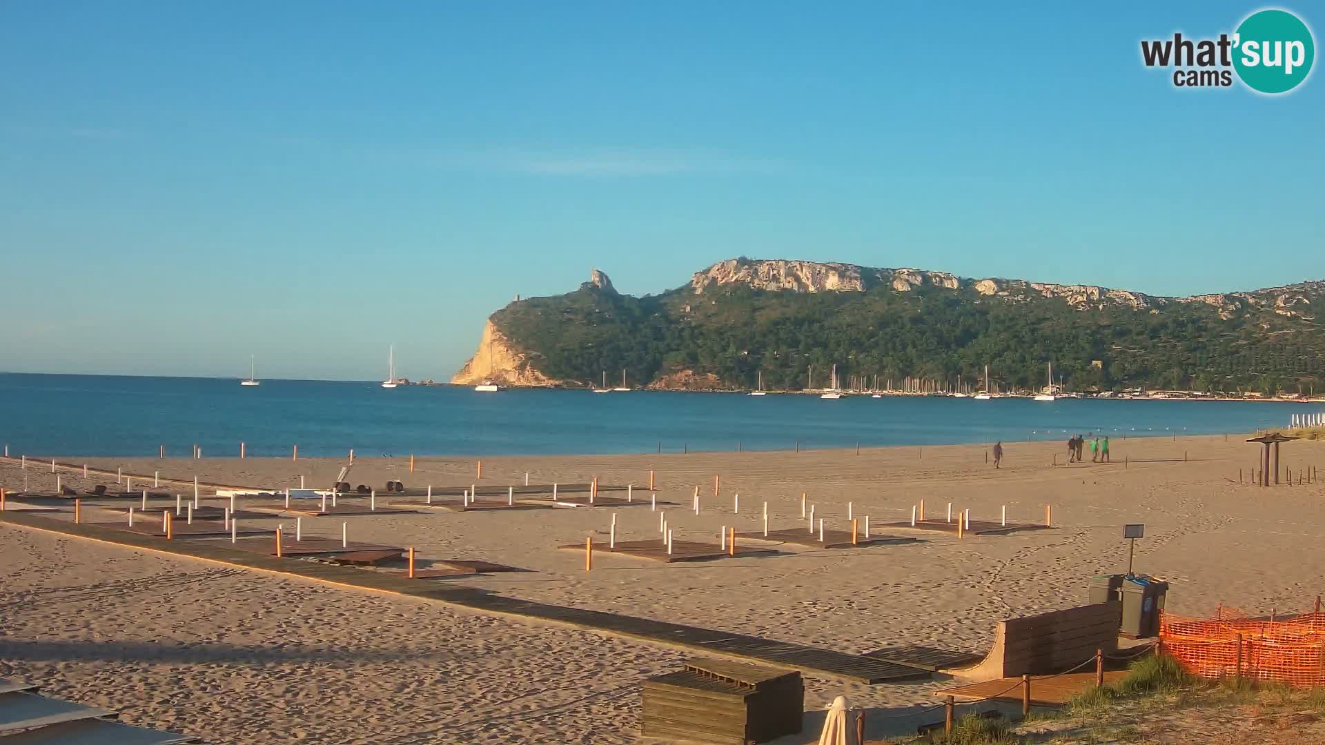 Webcam plage de Poetto | Cagliari | Sardaigne