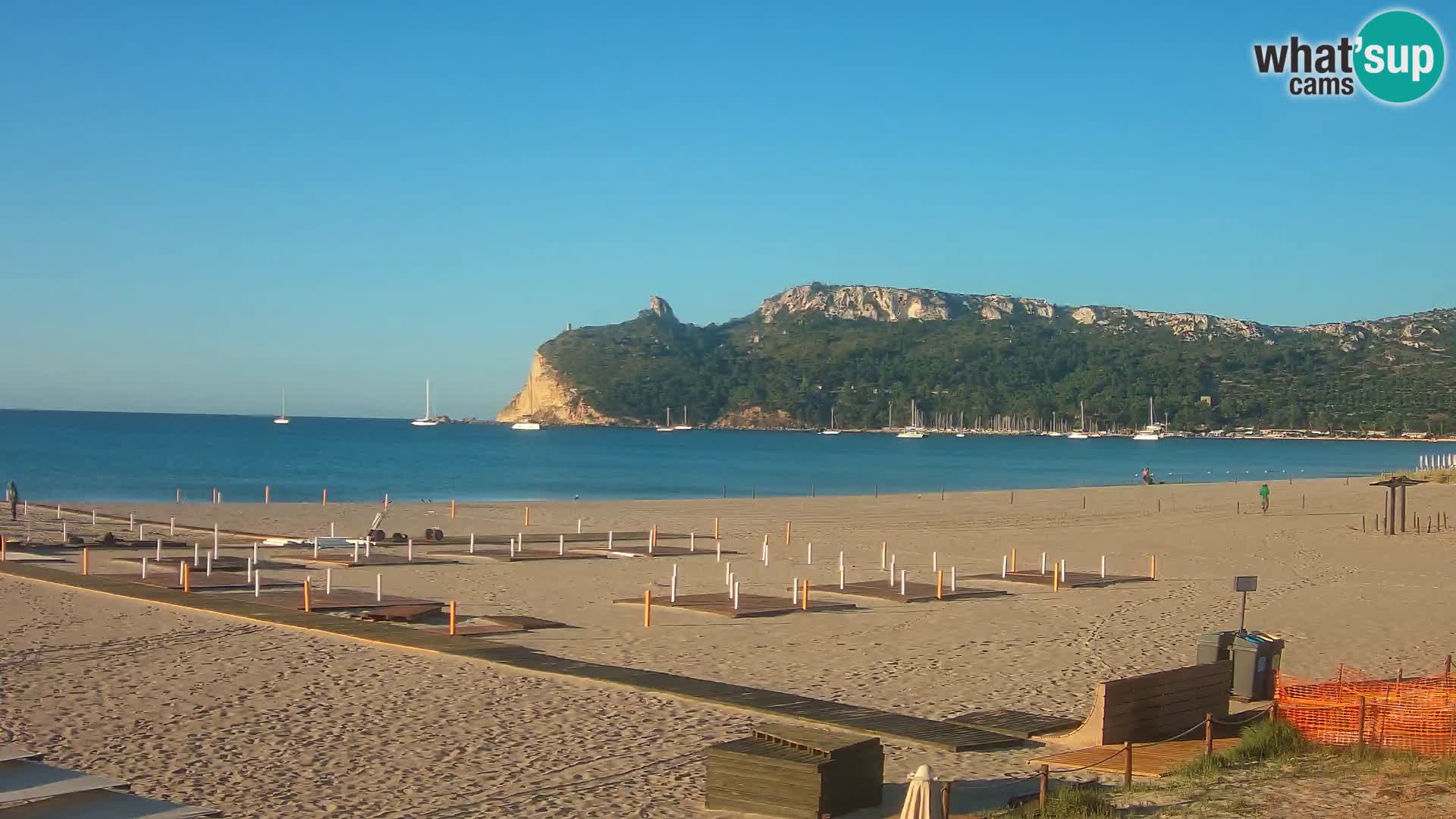 Webcam plage de Poetto | Cagliari | Sardaigne