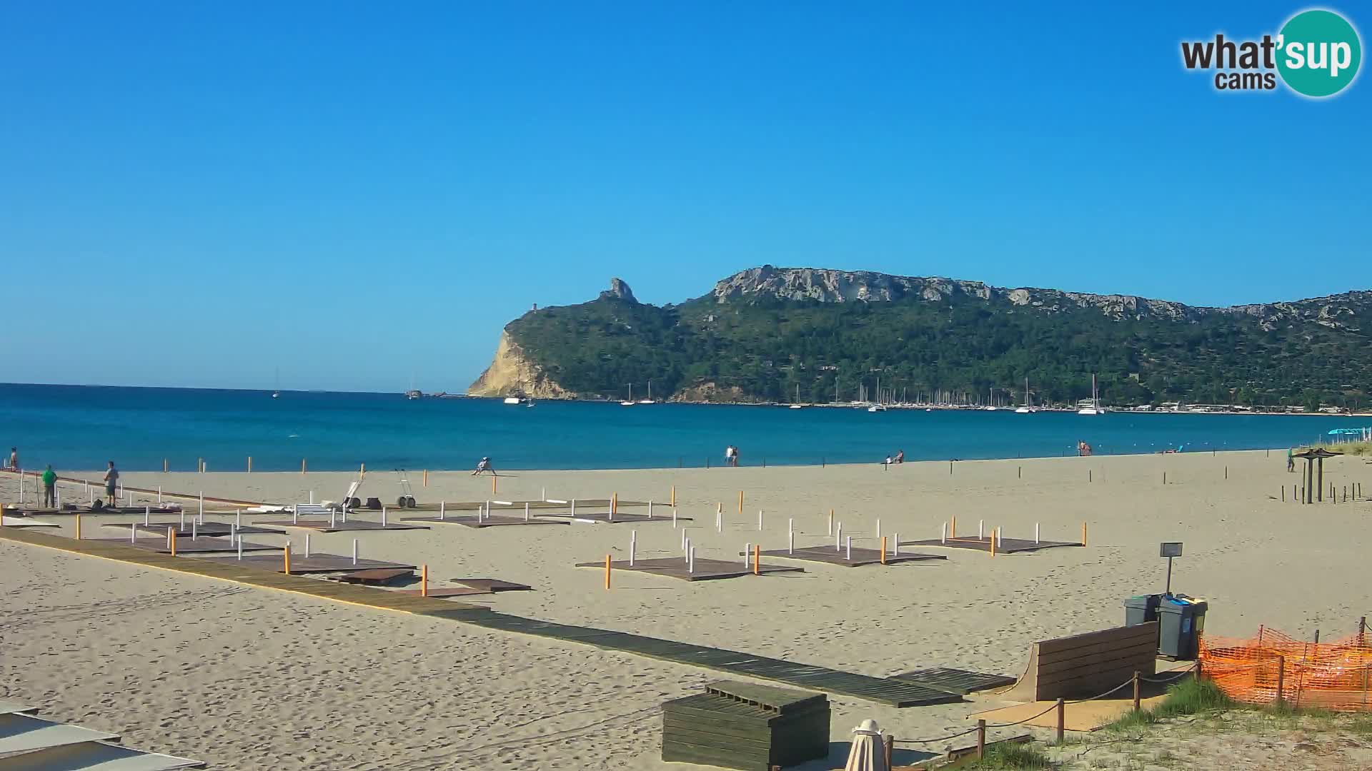 Poetto Strand Webcam | Cagliari | Sardinien