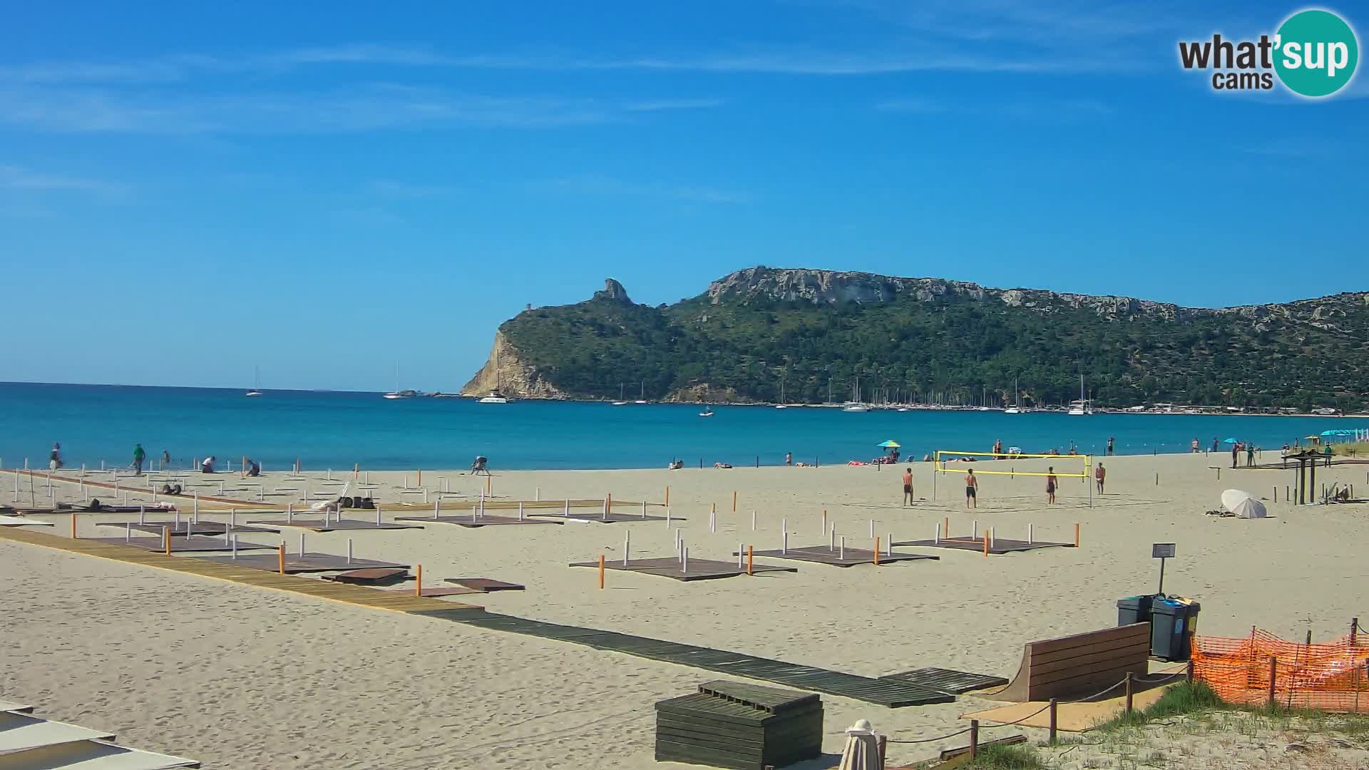 Poetto Strand Webcam | Cagliari | Sardinien