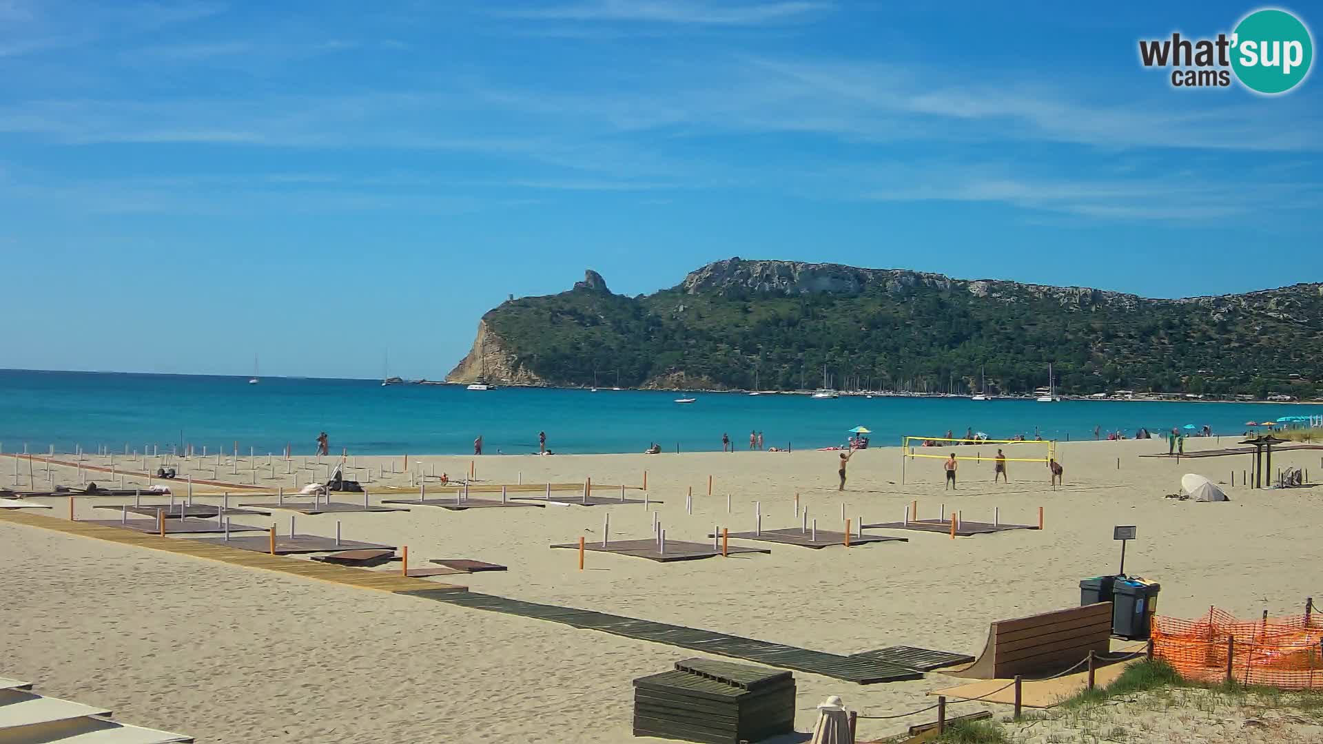 Poetto Strand Webcam | Cagliari | Sardinien