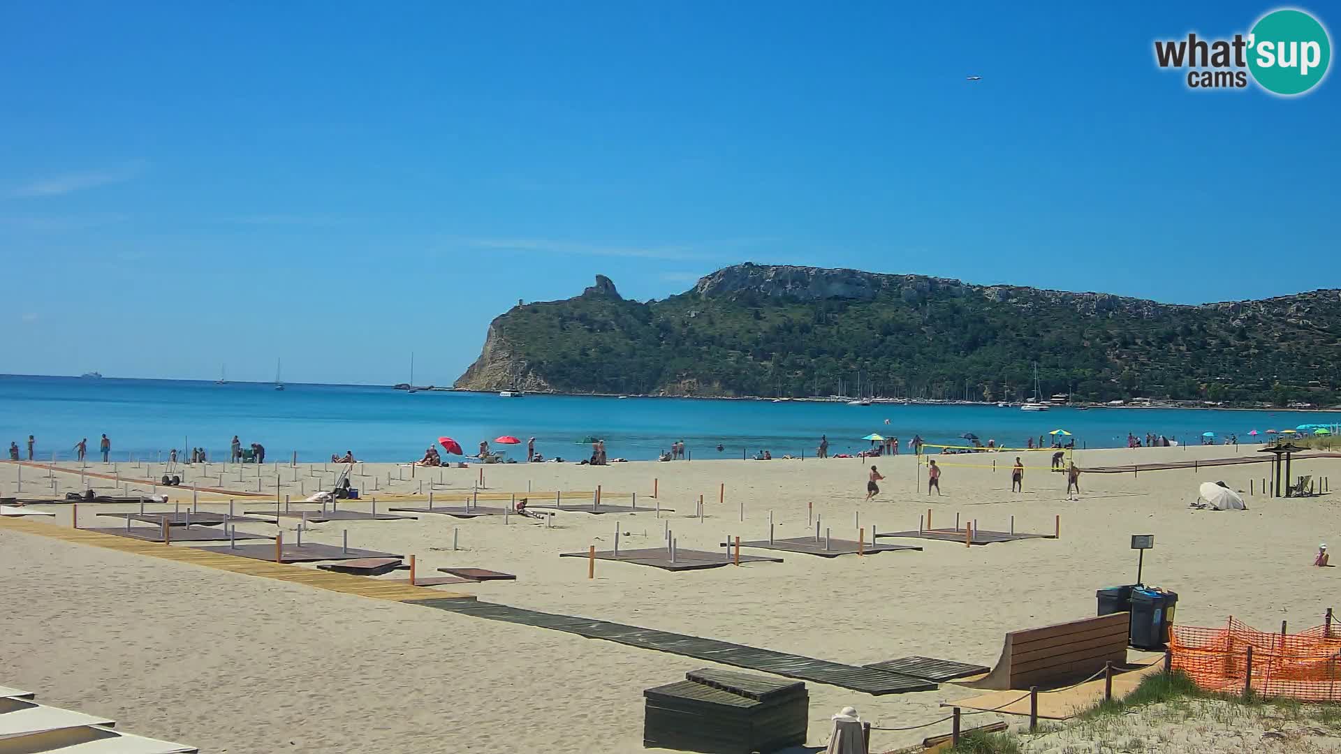 Poetto Strand Webcam | Cagliari | Sardinien