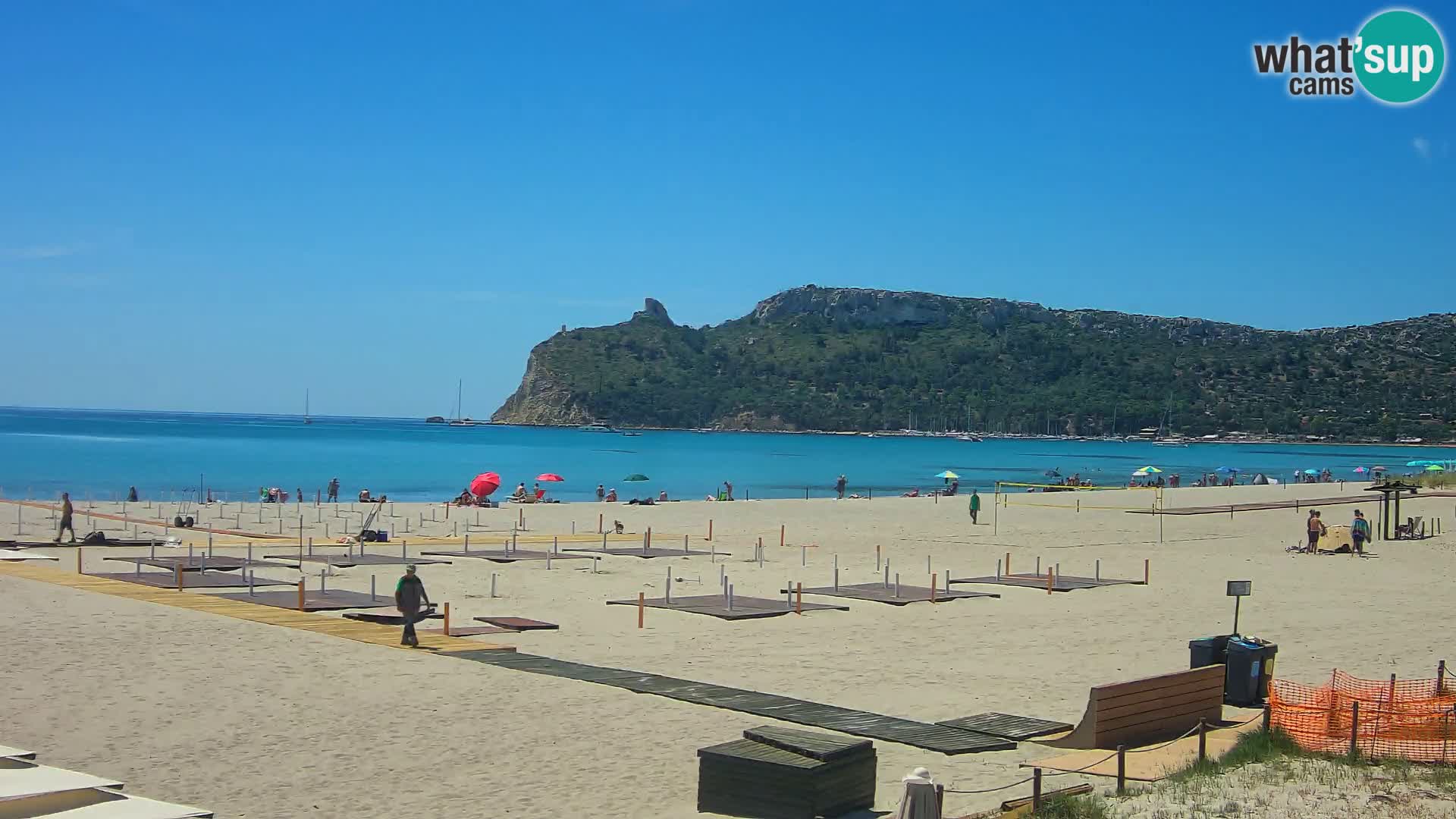 Webcam playa de Poetto | Cagliari | Cerdeña