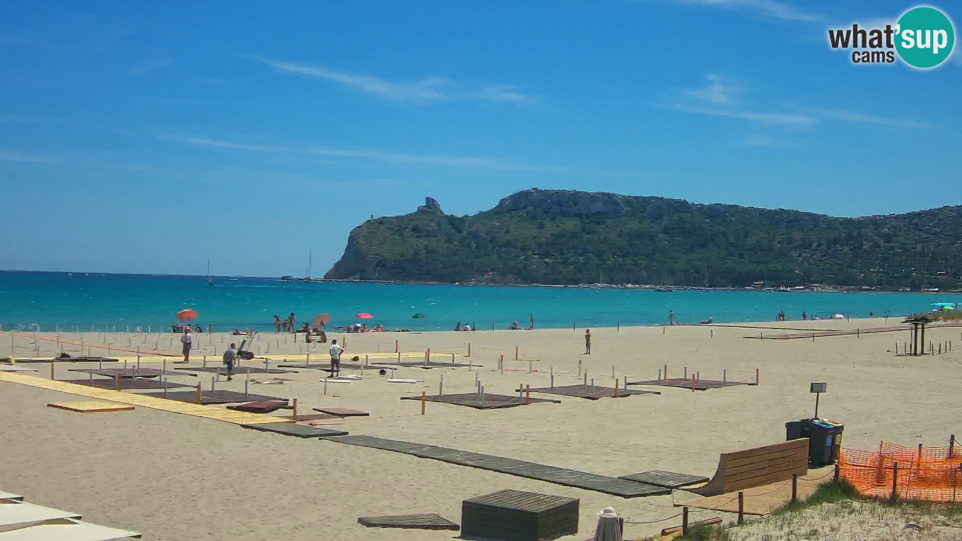 Webcam playa de Poetto | Cagliari | Cerdeña
