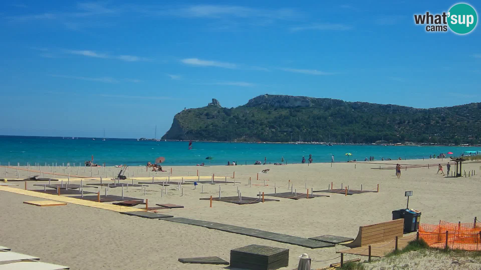 Webcam spiaggia del Poetto | Cagliari | Sardegna