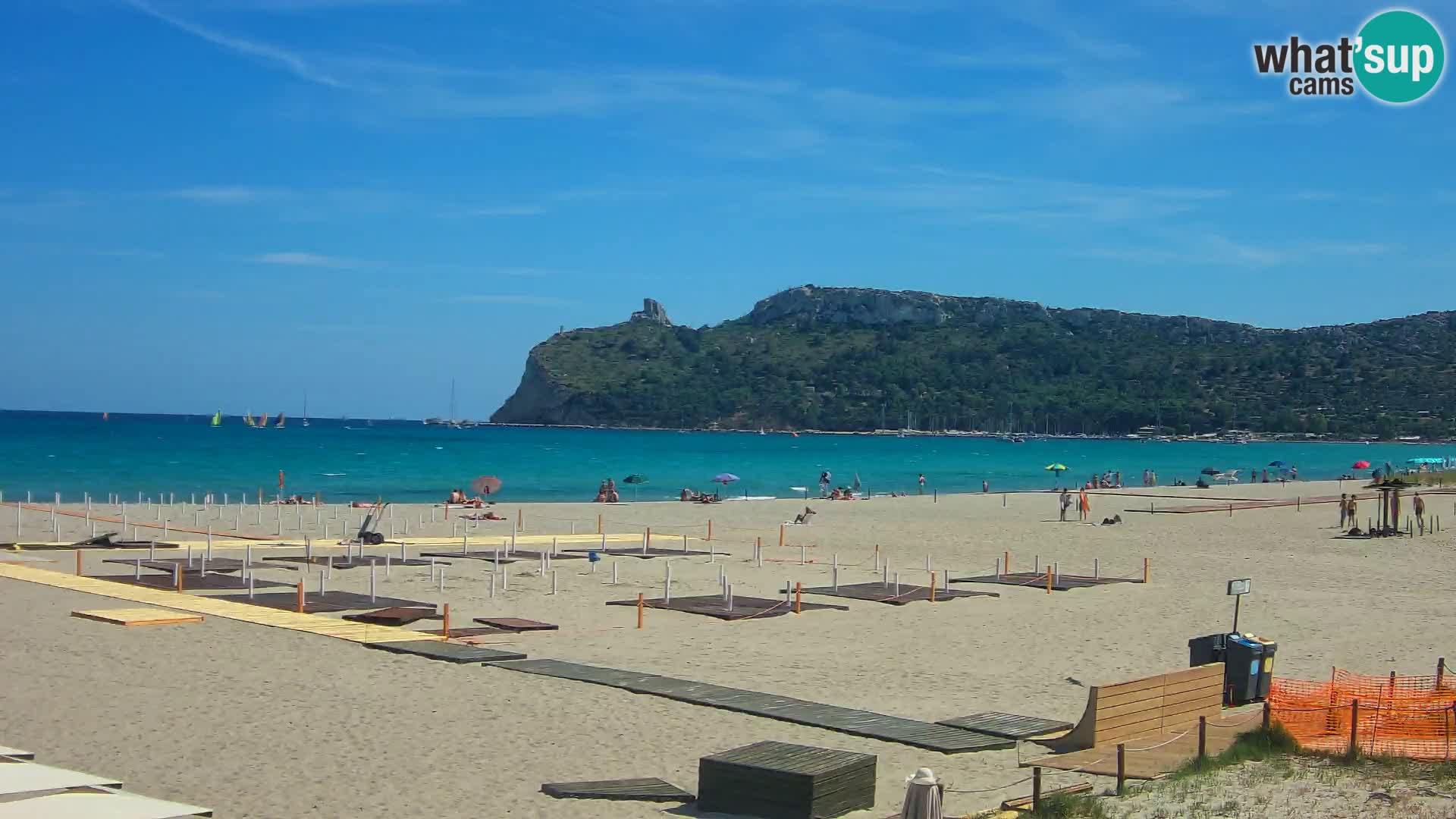 Webcam playa de Poetto | Cagliari | Cerdeña