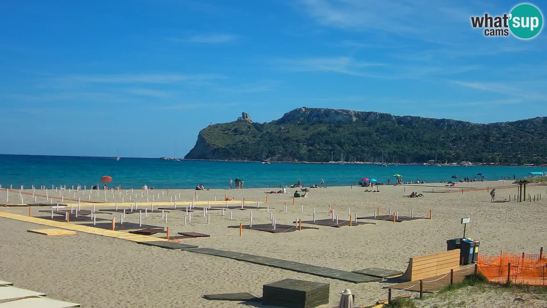 Webcam playa de Poetto | Cagliari | Cerdeña