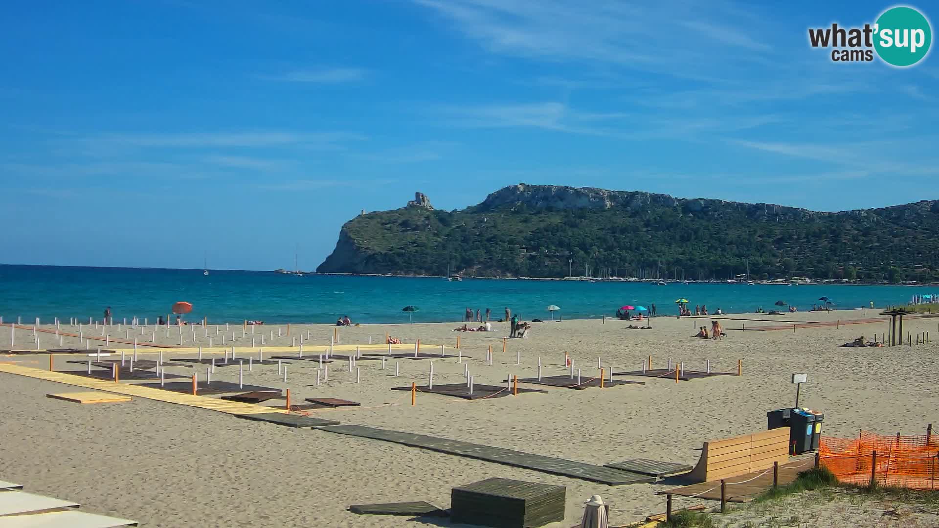 Webcam playa de Poetto | Cagliari | Cerdeña