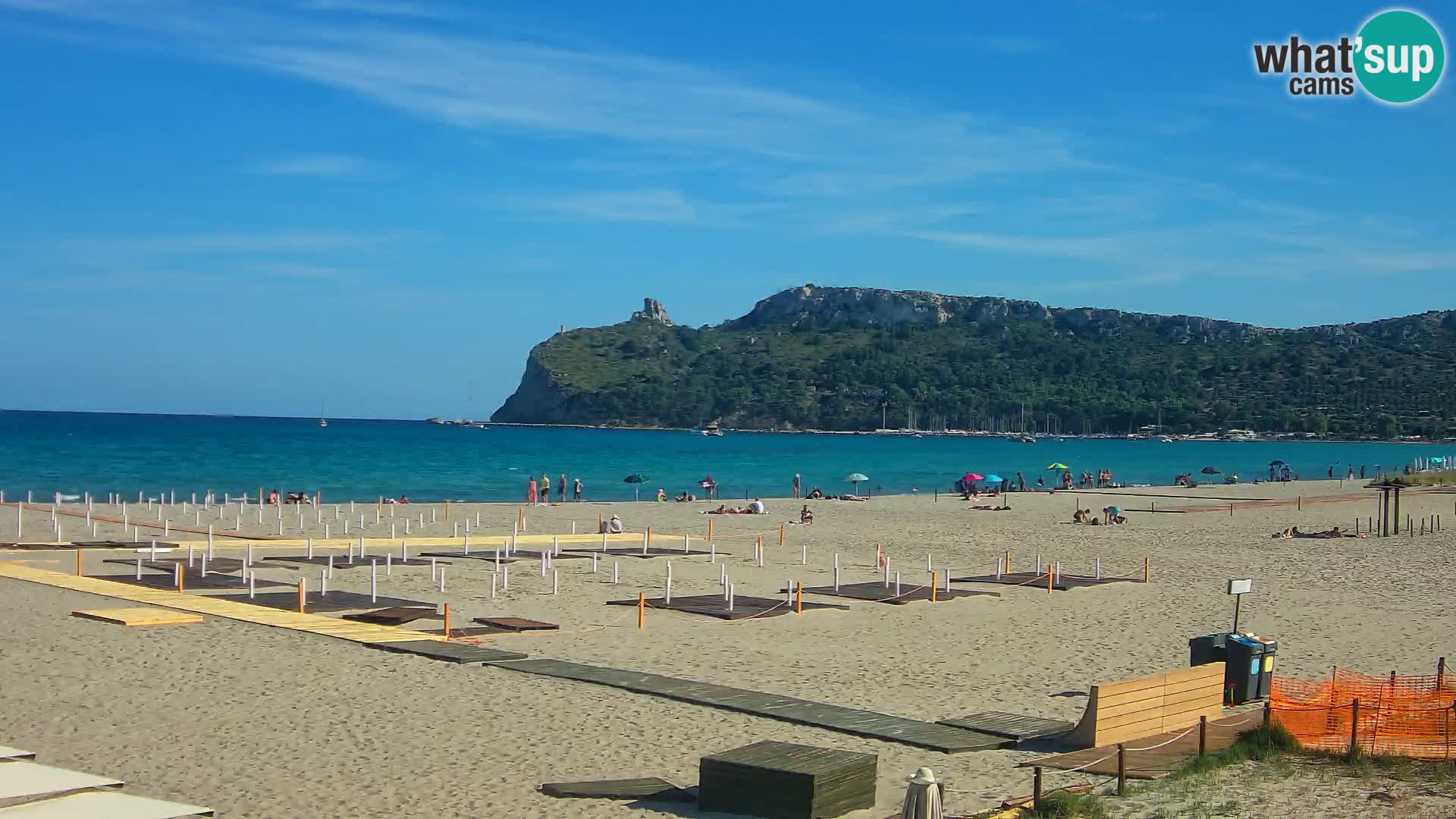 Webcam playa de Poetto | Cagliari | Cerdeña