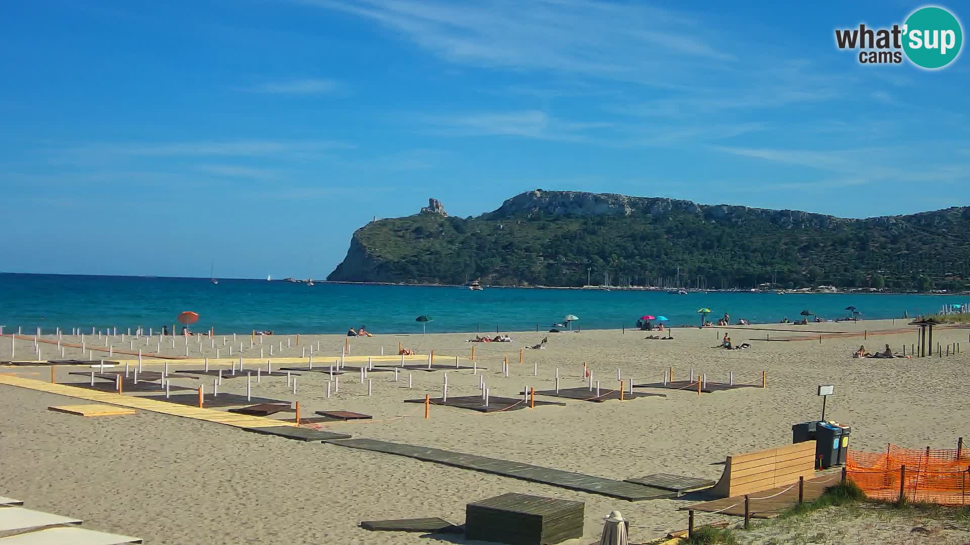 Webcam playa de Poetto | Cagliari | Cerdeña