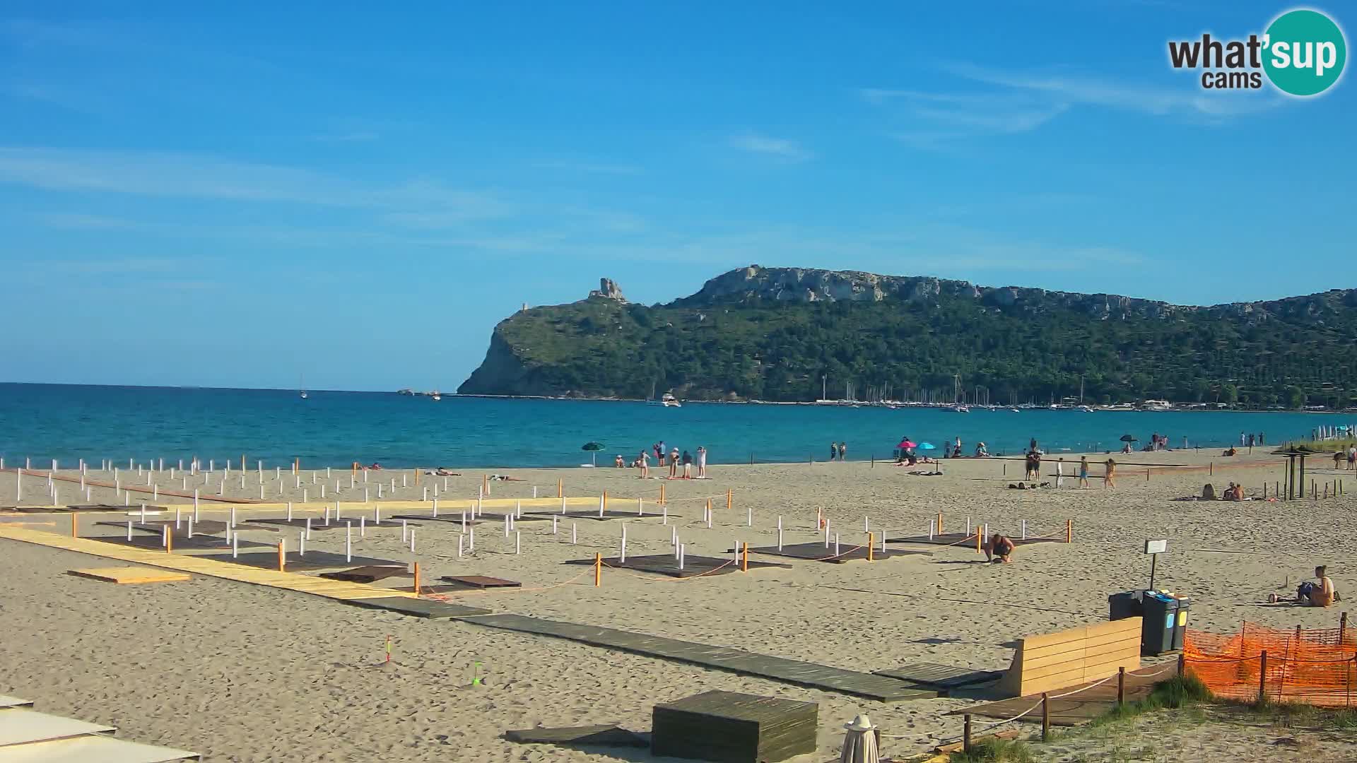 Webcam playa de Poetto | Cagliari | Cerdeña