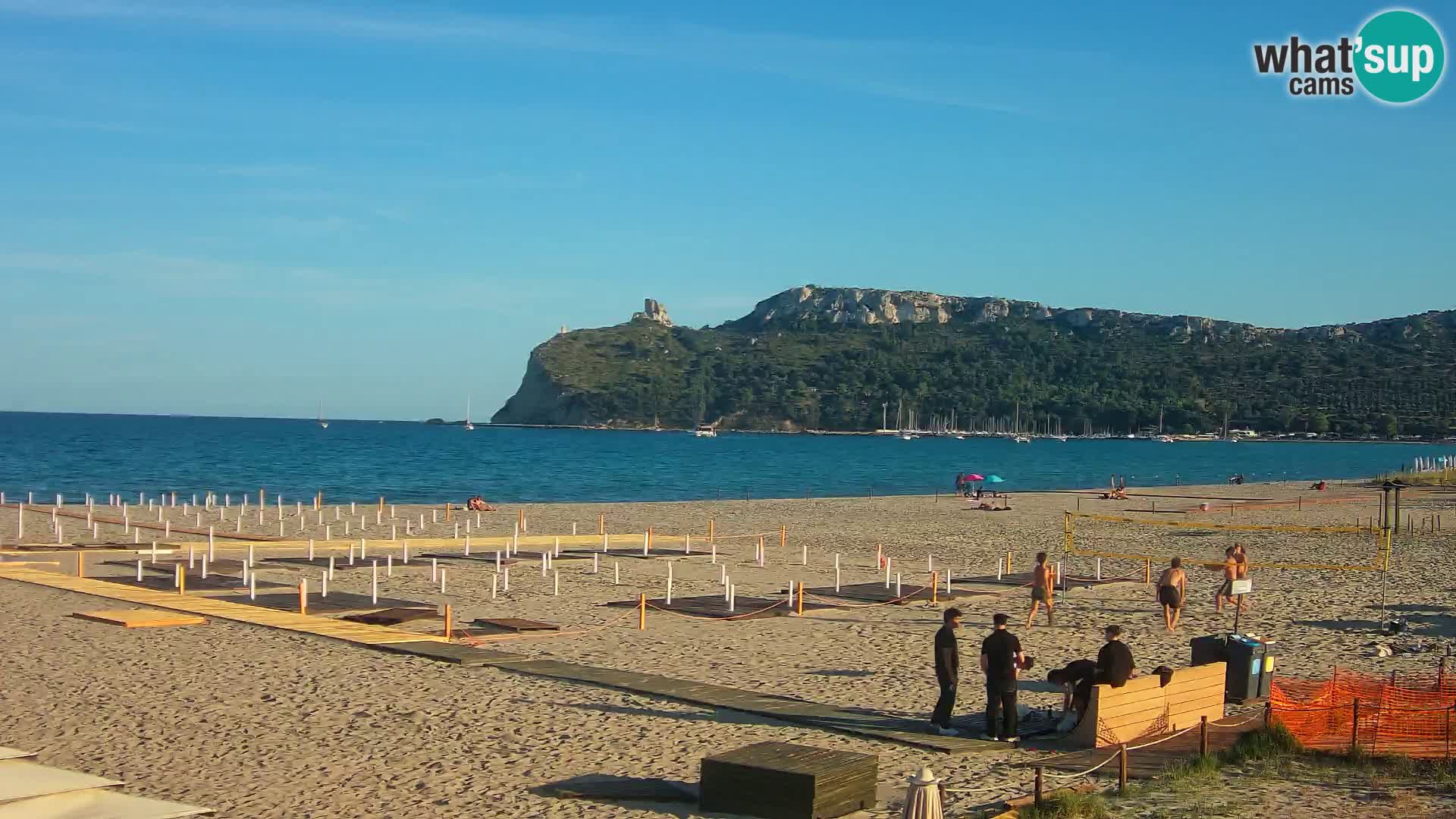 Poetto beach webcam | Cagliari | Sardinia