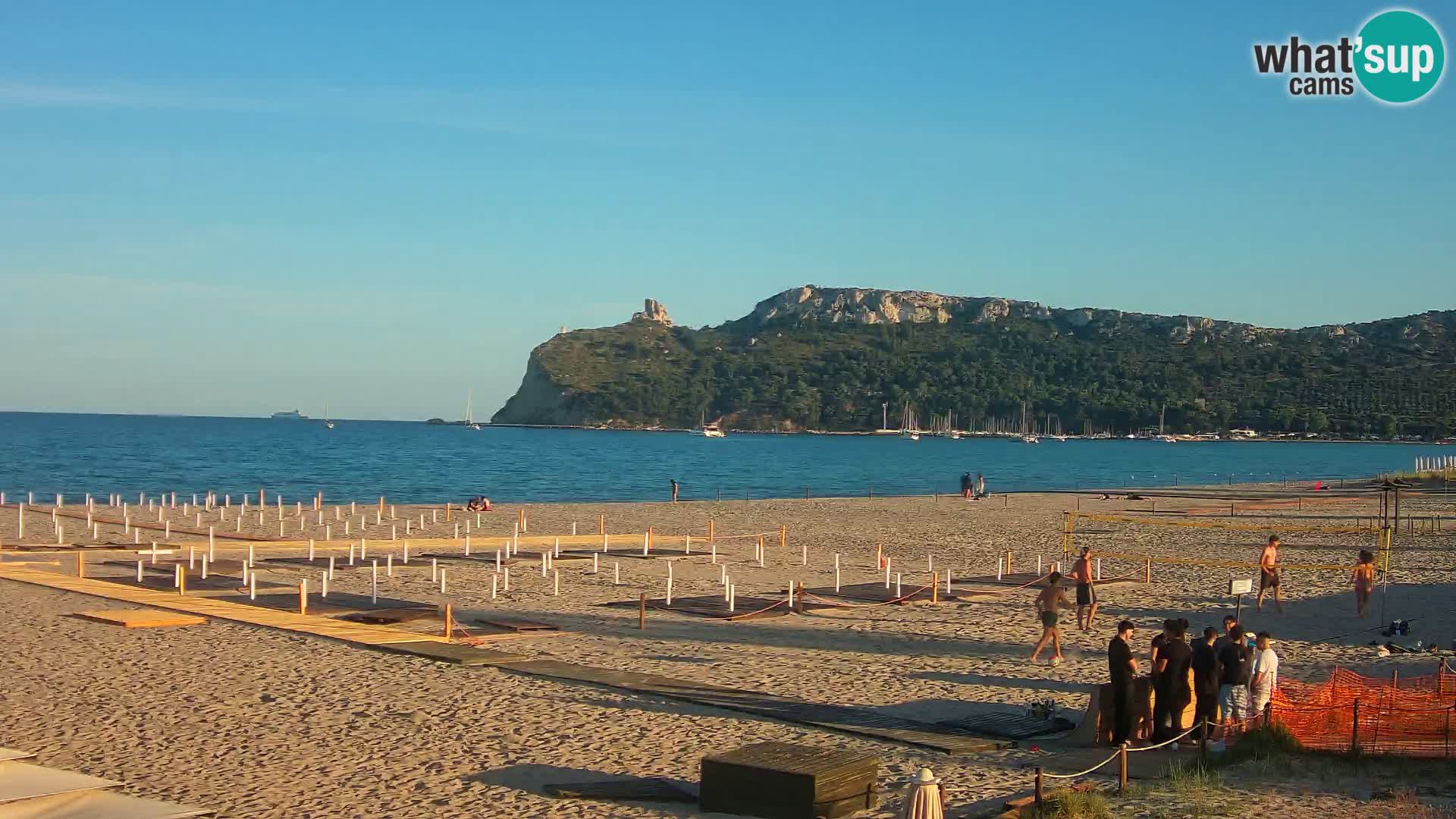 Poetto beach webcam | Cagliari | Sardinia