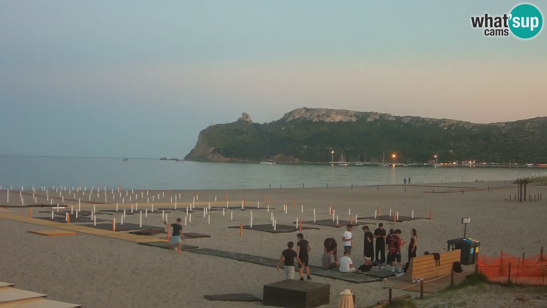 Webcam plage de Poetto | Cagliari | Sardaigne