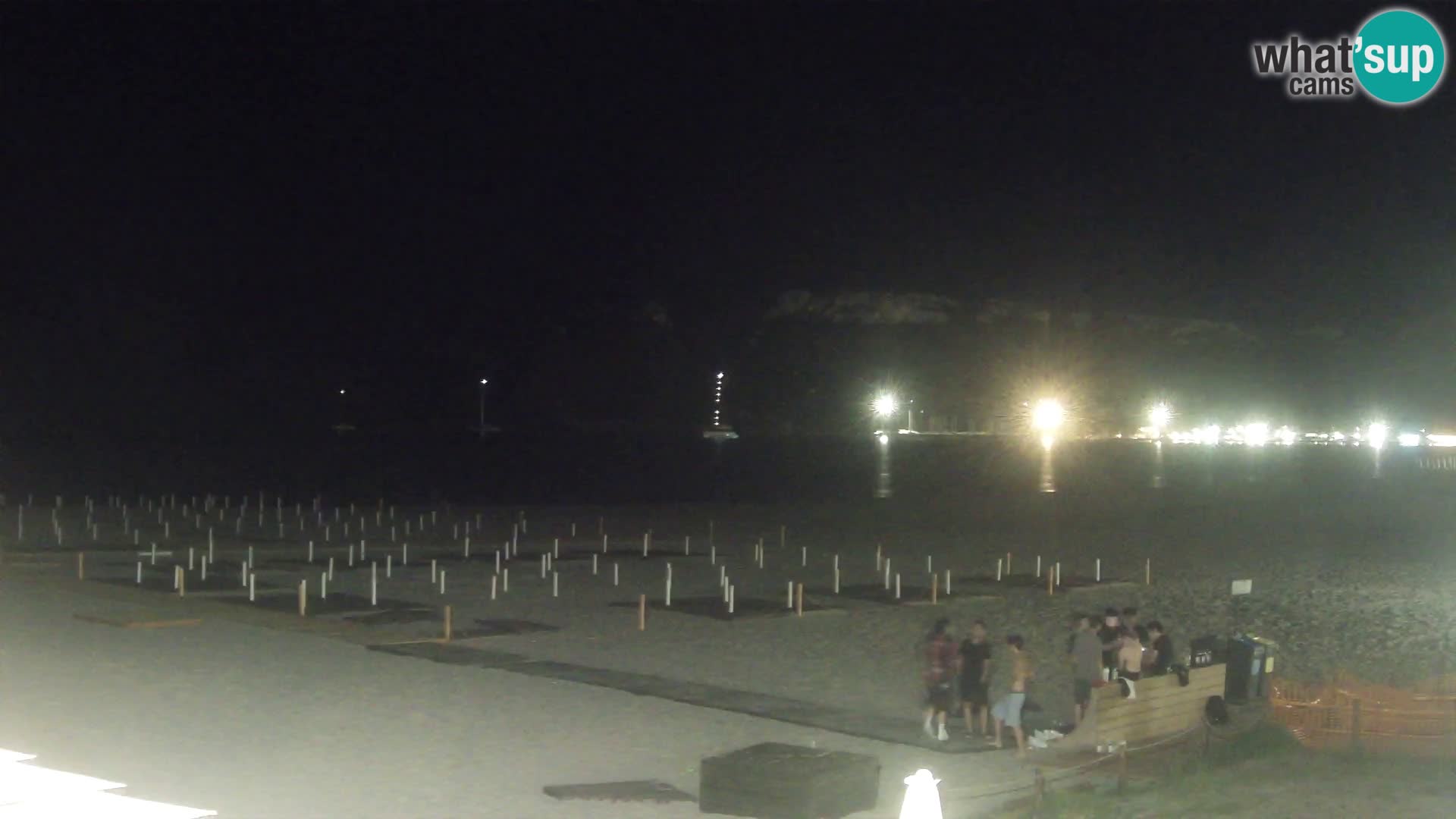 Poetto beach webcam | Cagliari | Sardinija