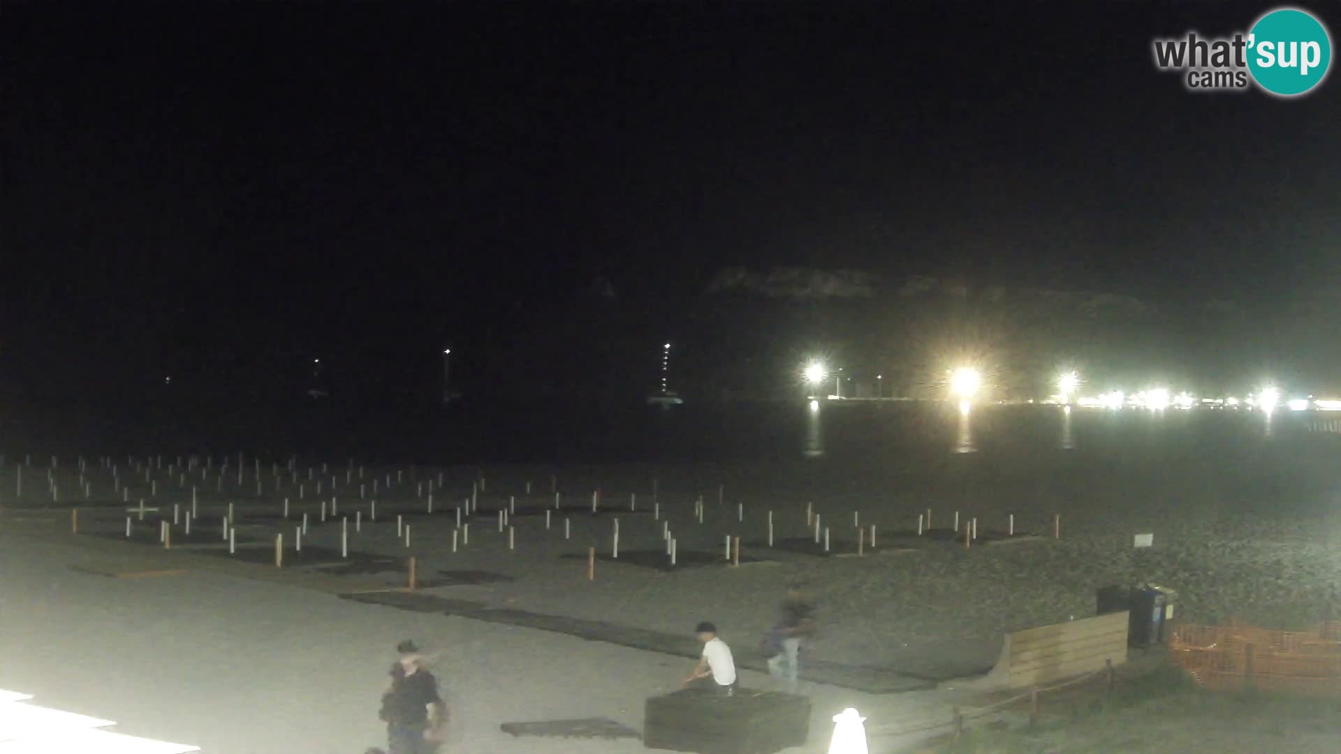 Poetto beach webcam | Cagliari | Sardinija