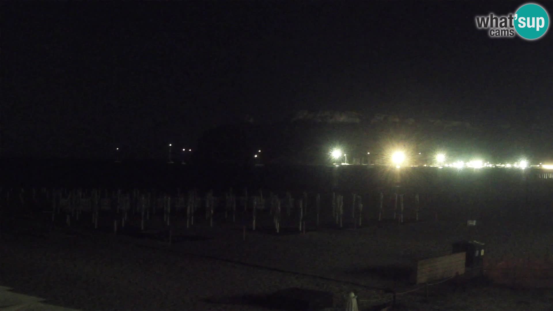 Poetto beach webcam | Cagliari | Sardinija