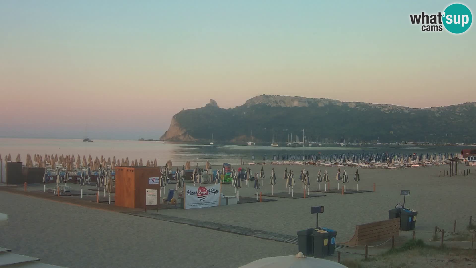 Poetto beach webcam | Cagliari | Sardinia