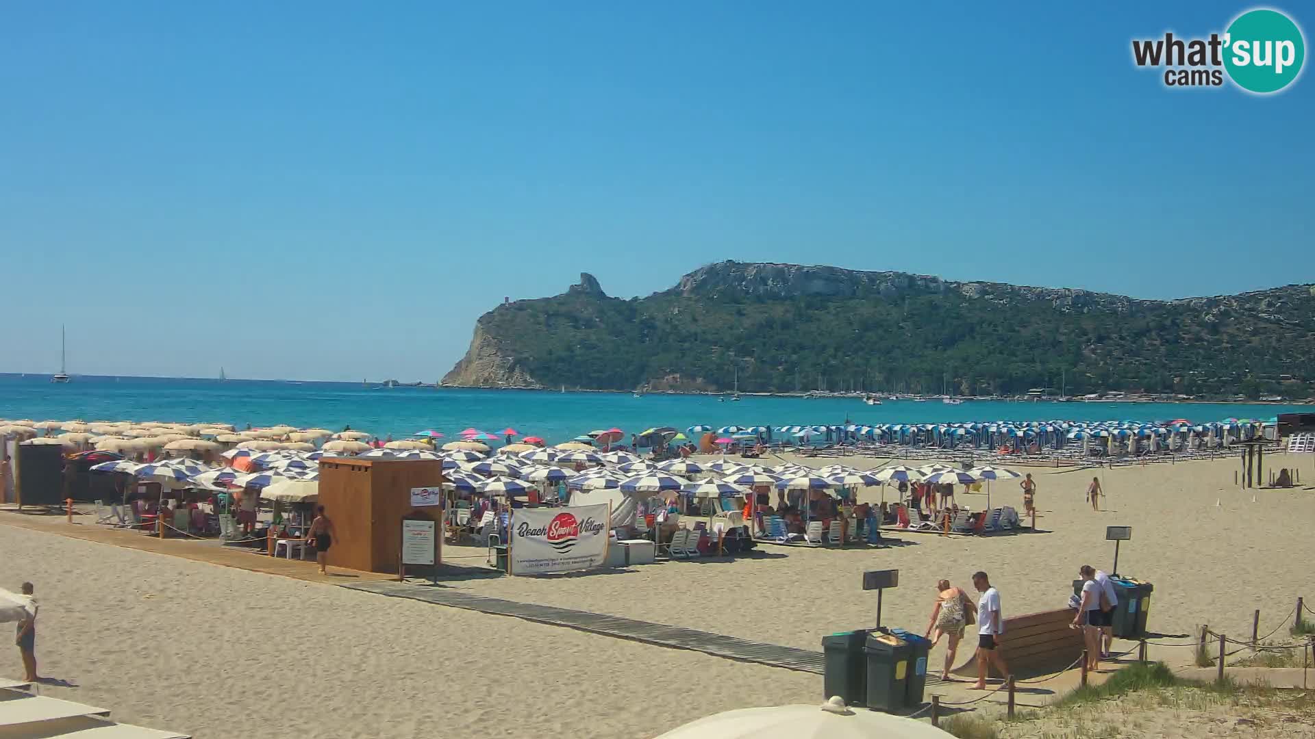 Webcam plage de Poetto | Cagliari | Sardaigne