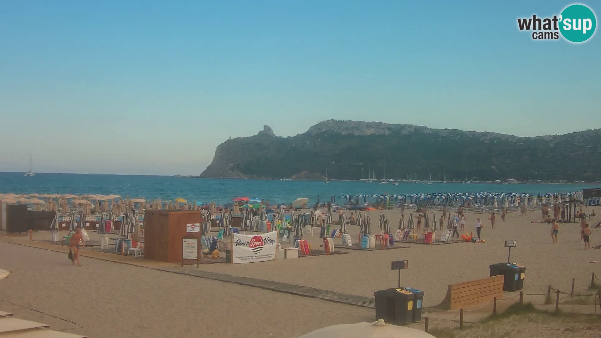 Webcam plage de Poetto | Cagliari | Sardaigne