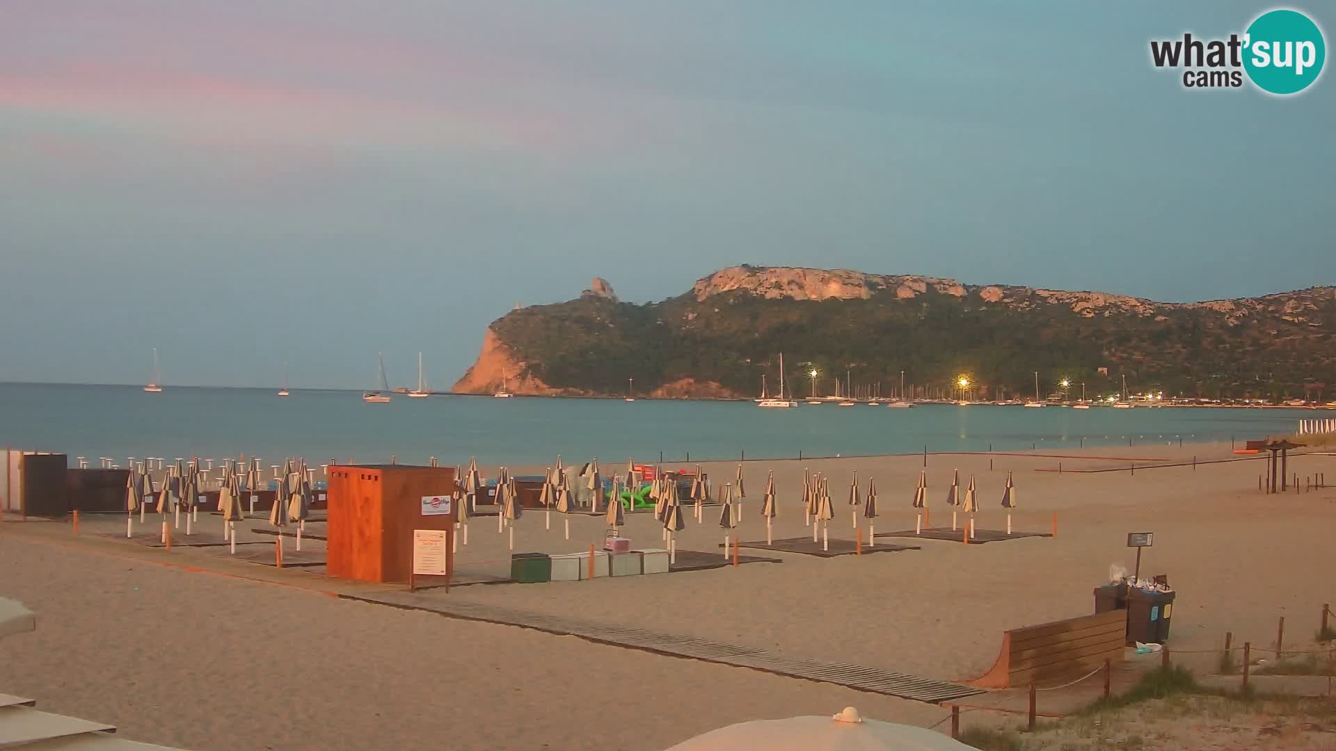 Poetto beach webcam | Cagliari | Sardinija