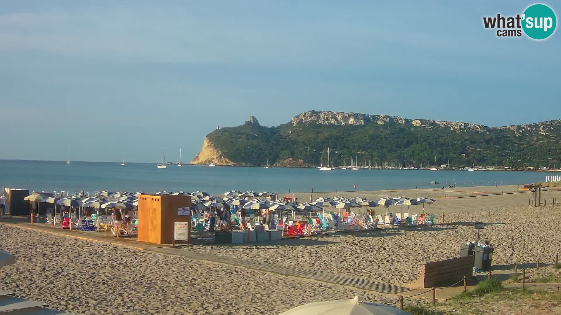 Poetto Strand Webcam | Cagliari | Sardinien