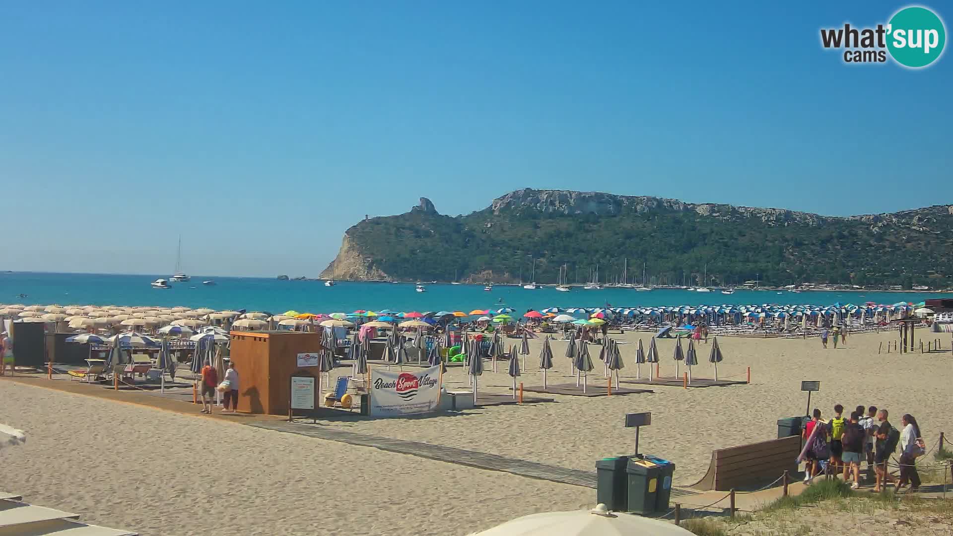Webcam spiaggia del Poetto | Cagliari | Sardegna