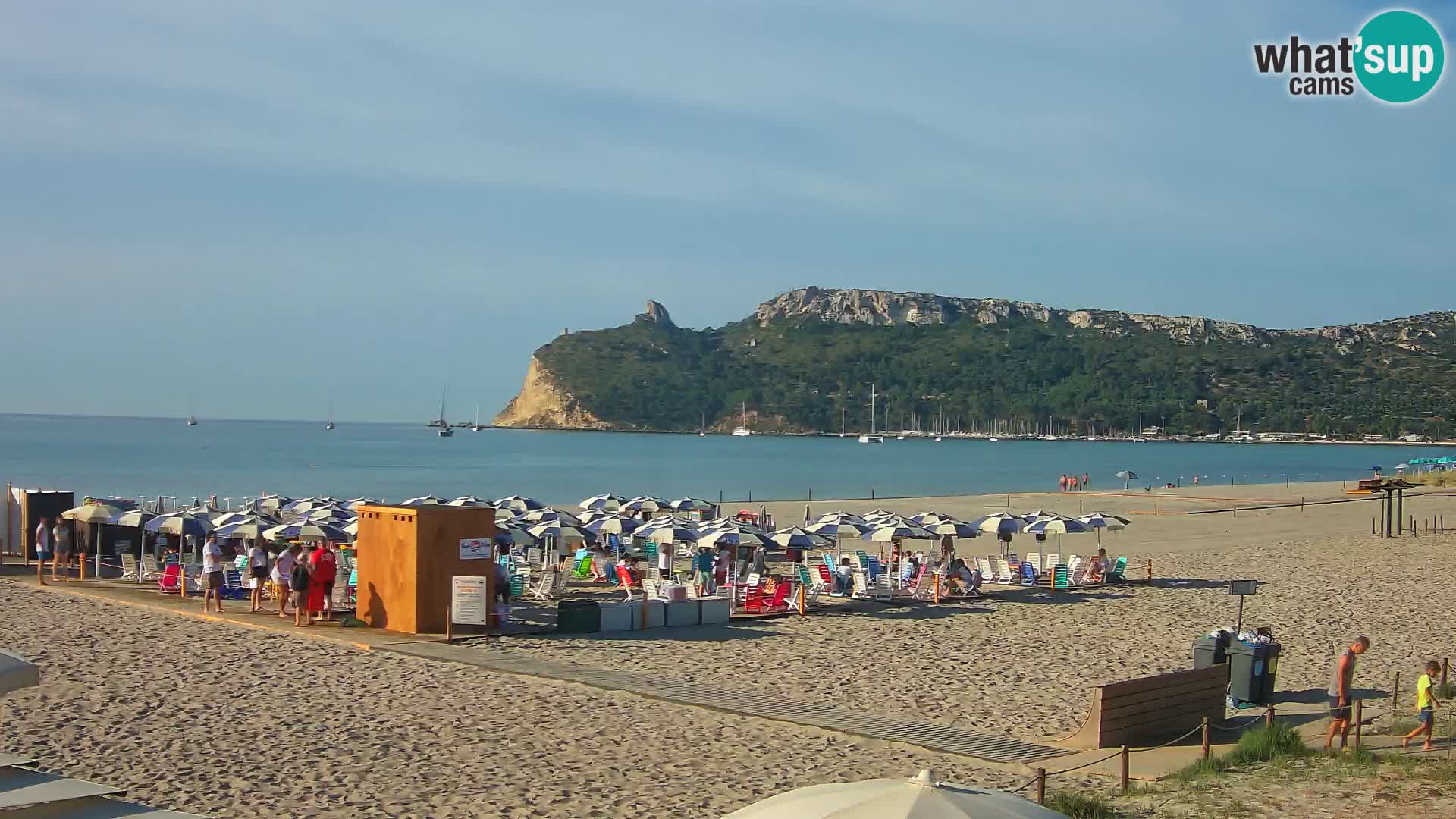 Poetto beach webcam | Cagliari | Sardinia