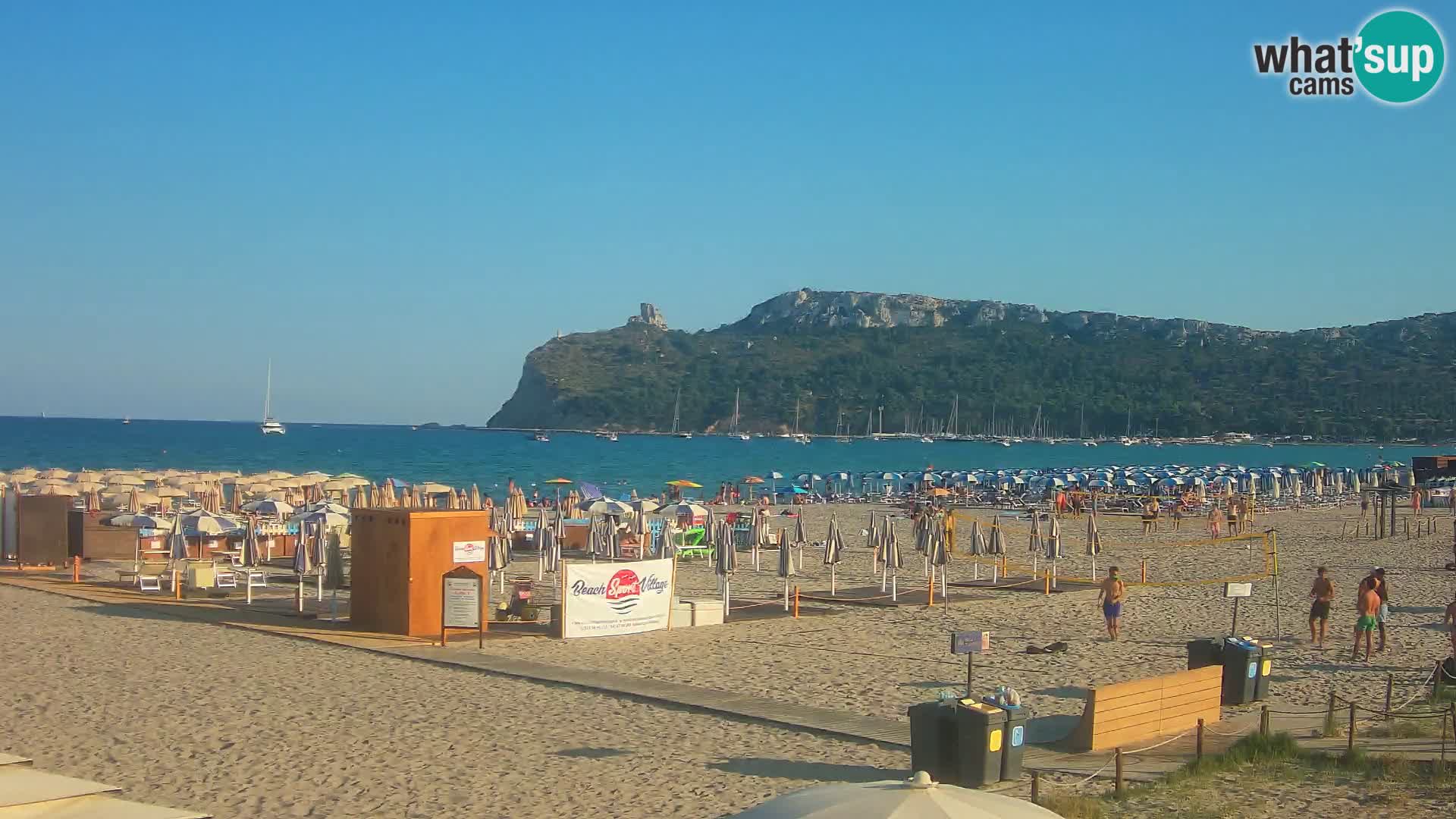 Webcam spiaggia del Poetto | Cagliari | Sardegna