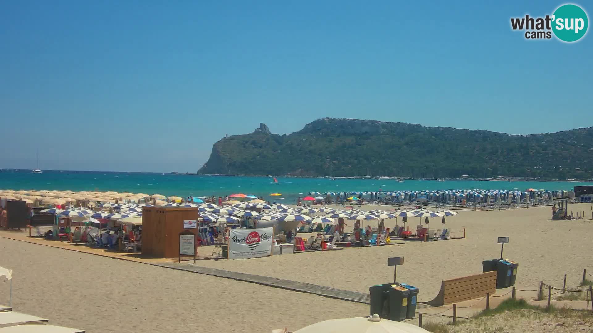 Webcam spiaggia del Poetto | Cagliari | Sardegna