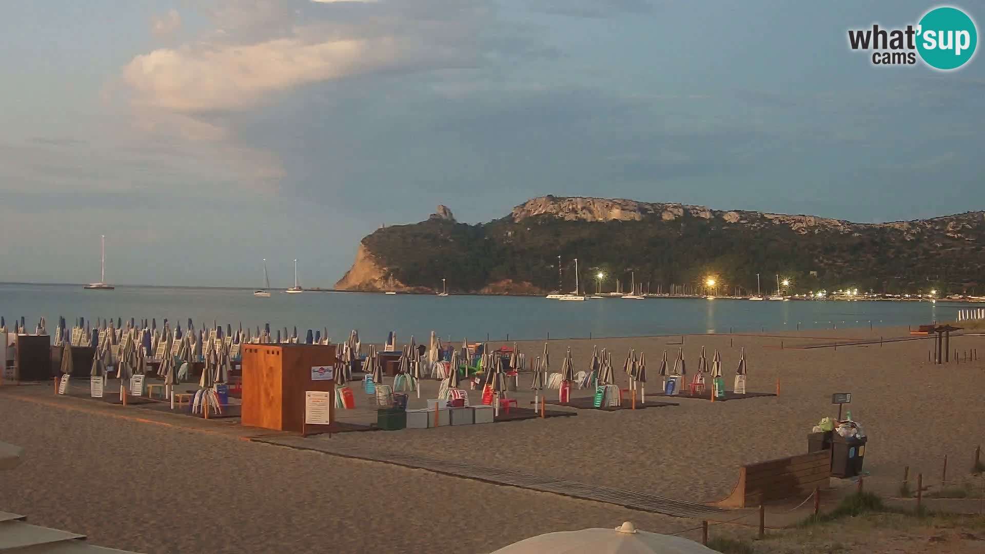 Poetto beach webcam | Cagliari | Sardinia