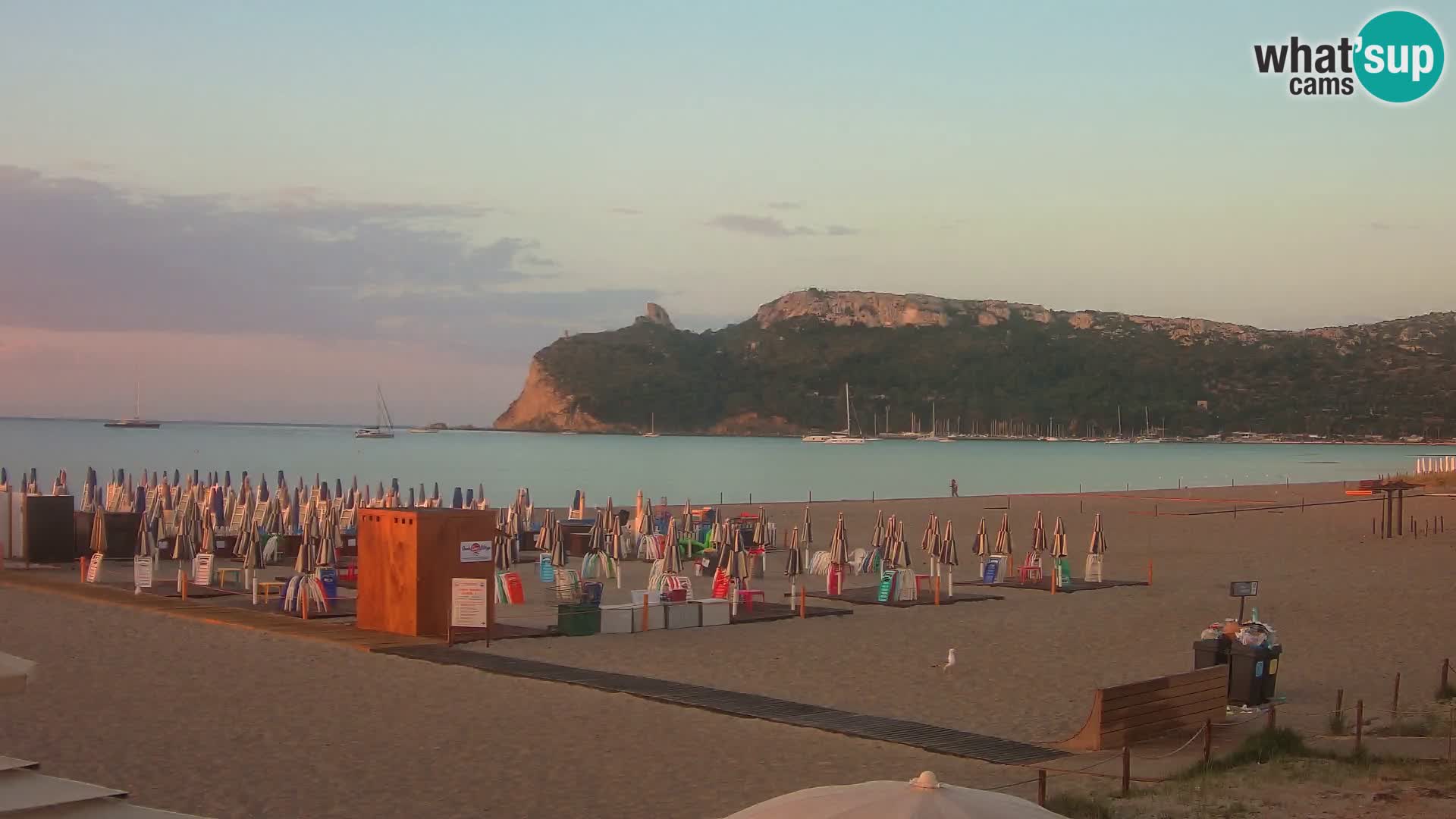 Poetto beach webcam | Cagliari | Sardinia