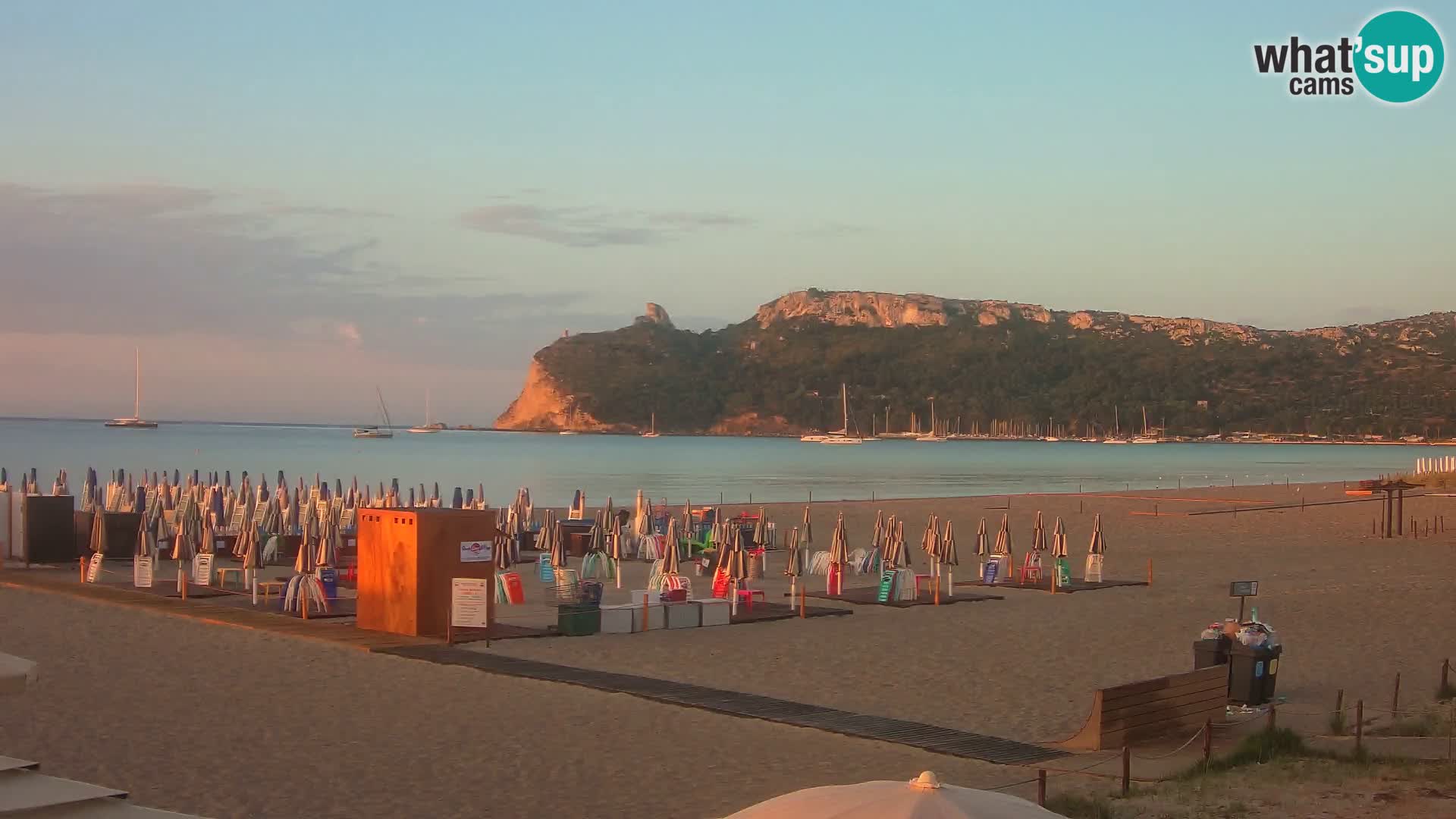 Poetto beach webcam | Cagliari | Sardinia