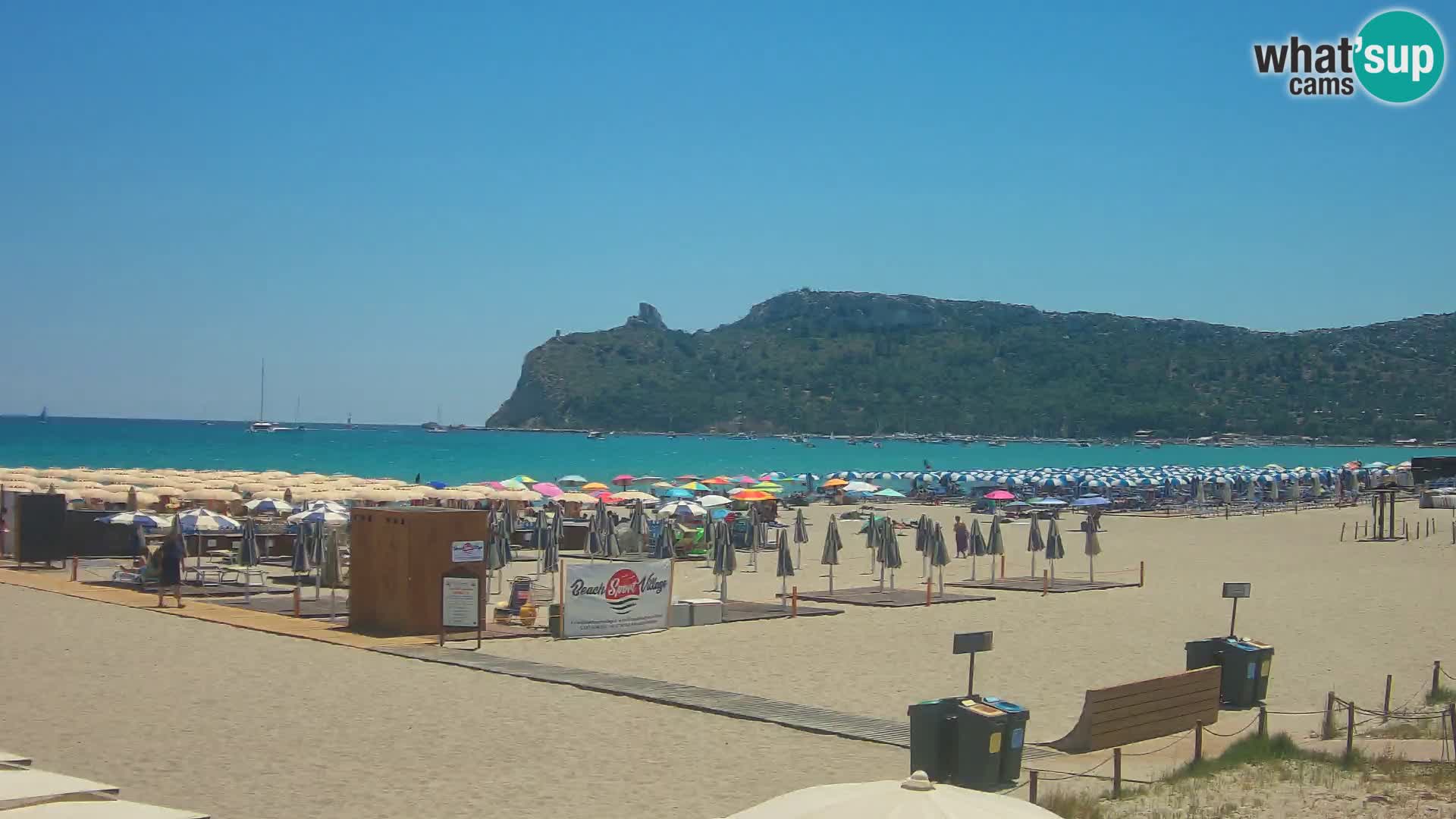 Webcam spiaggia del Poetto | Cagliari | Sardegna