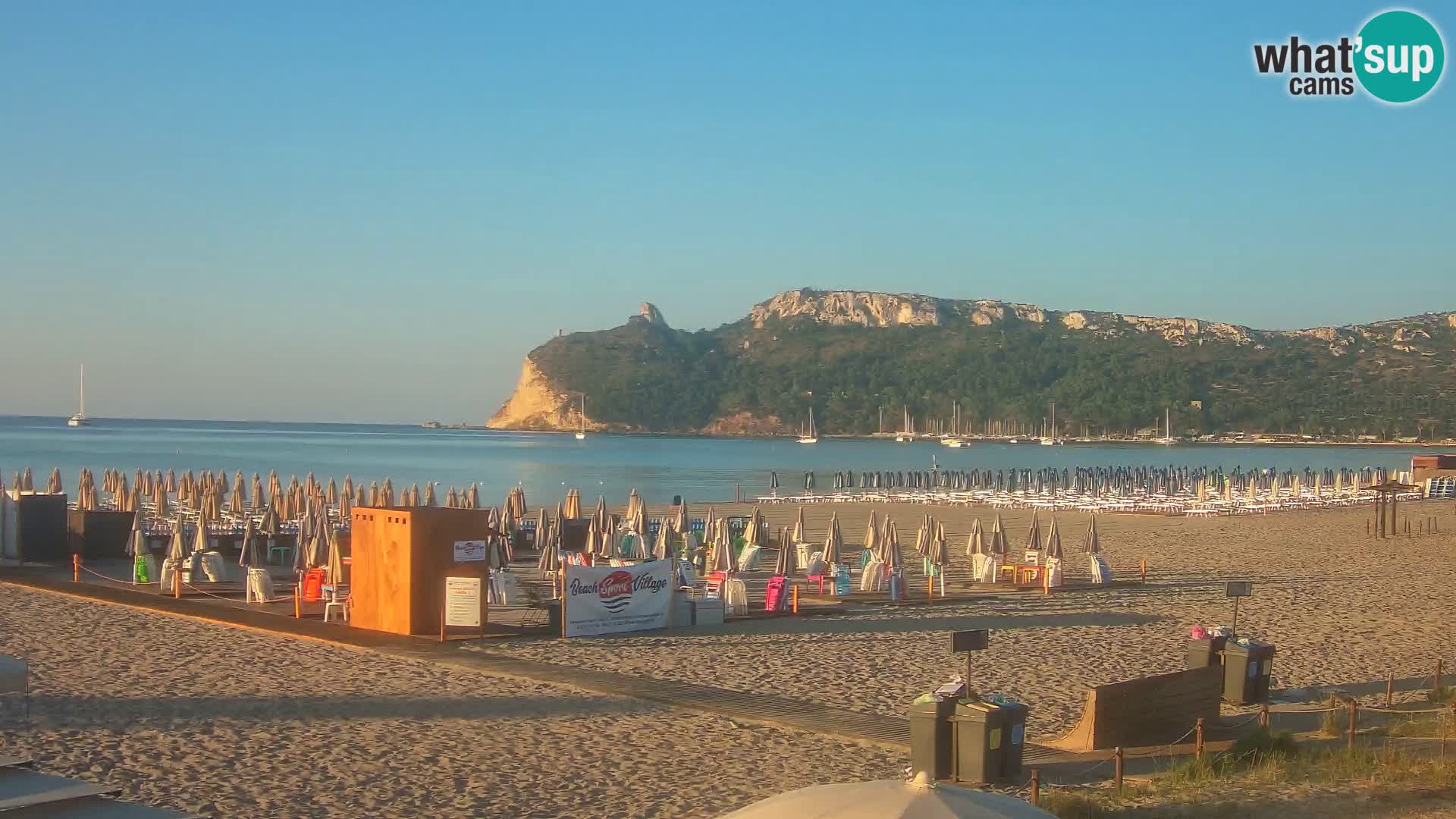 Poetto beach webcam | Cagliari | Sardinia