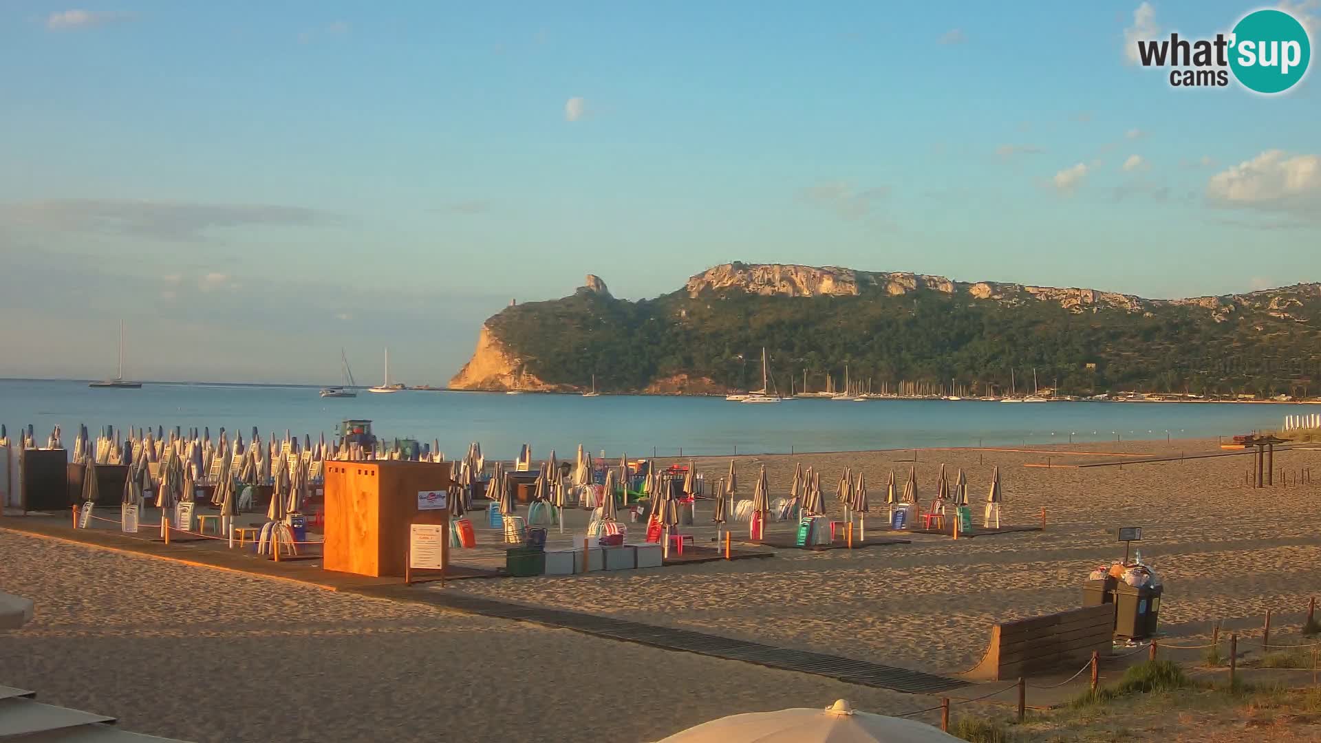 Poetto beach webcam | Cagliari | Sardinia